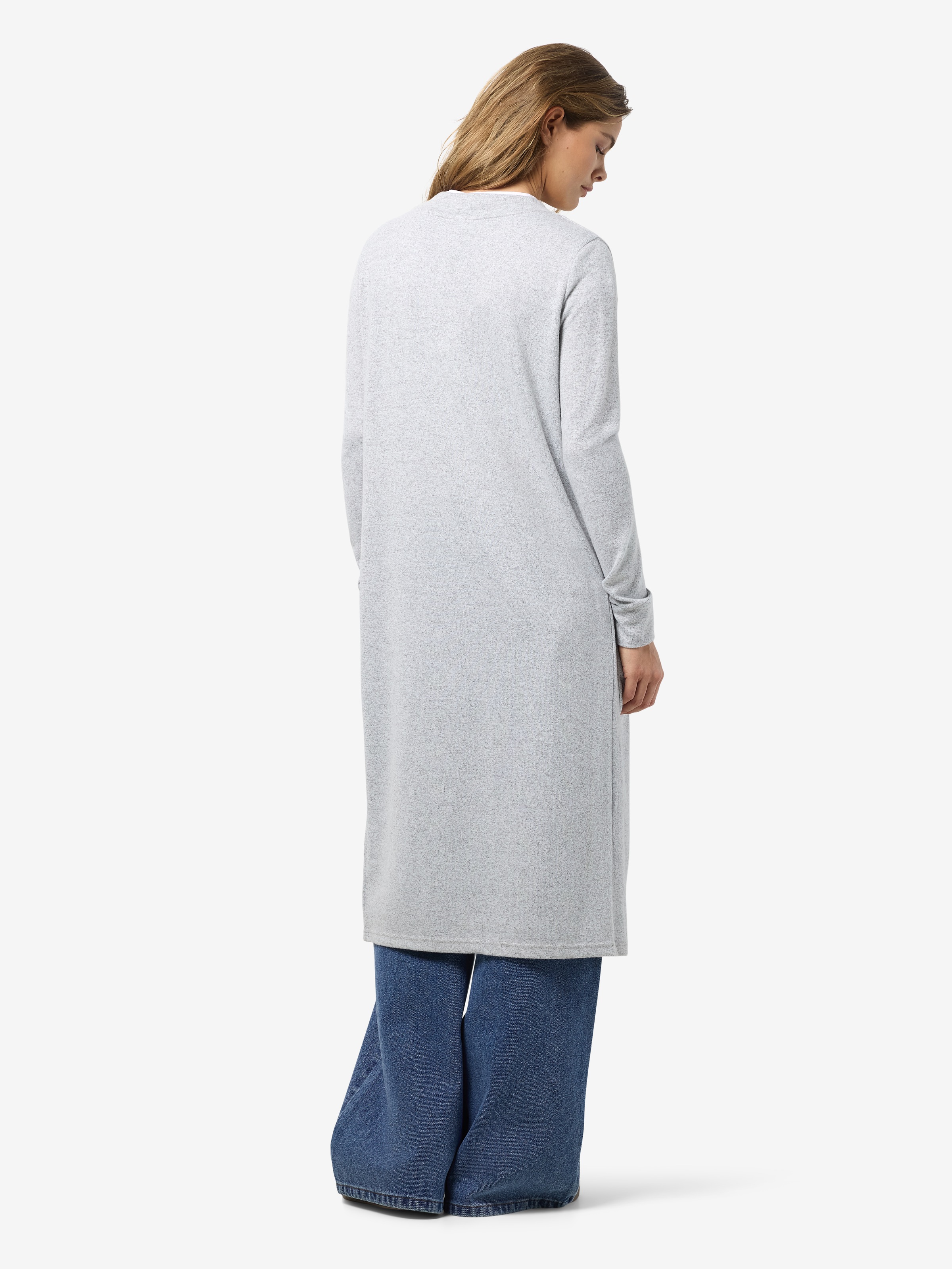 Noisy may Strickjacke »NMCITY L/S LONG CARDIGAN NOOS« Kunstfaser