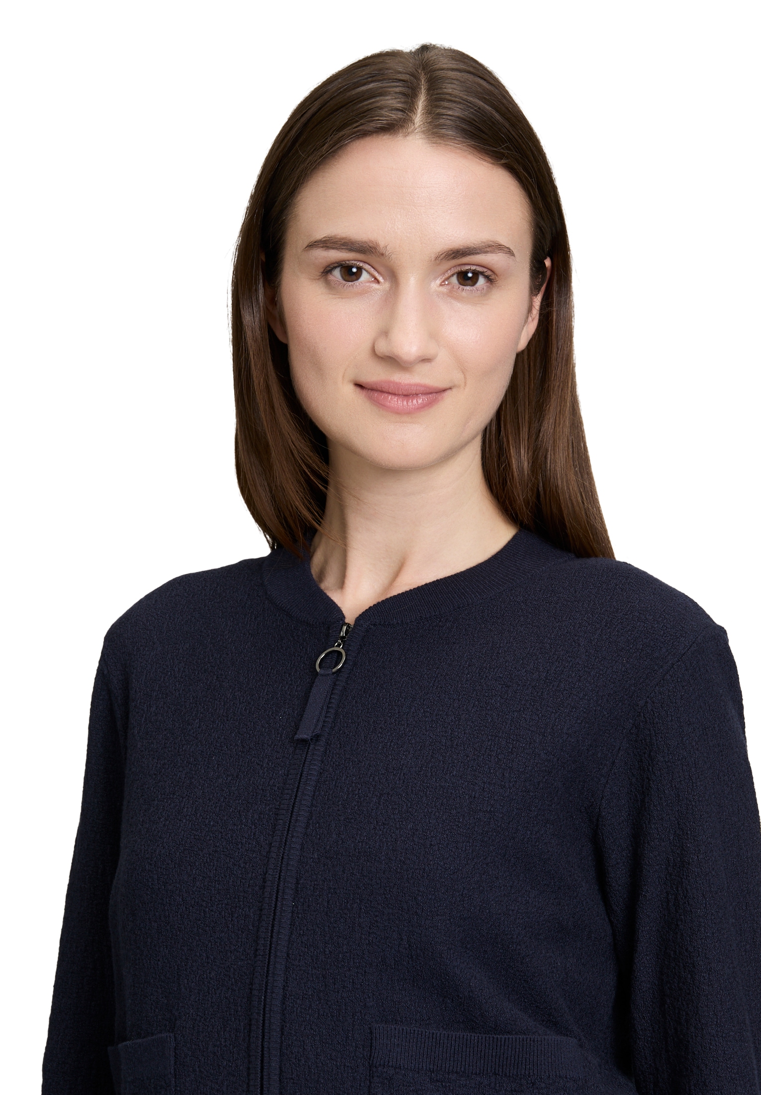 Betty&Co Cardigan »Strick-Cardigan mit Reißverschluss«