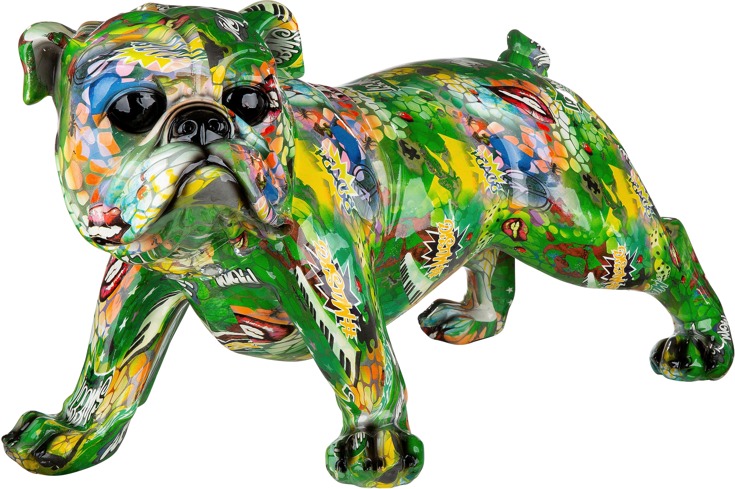 Art«, Street by Graffiti-Design Tierfigur bequem Gilde »XL Casablanca bestellen Bulldogge