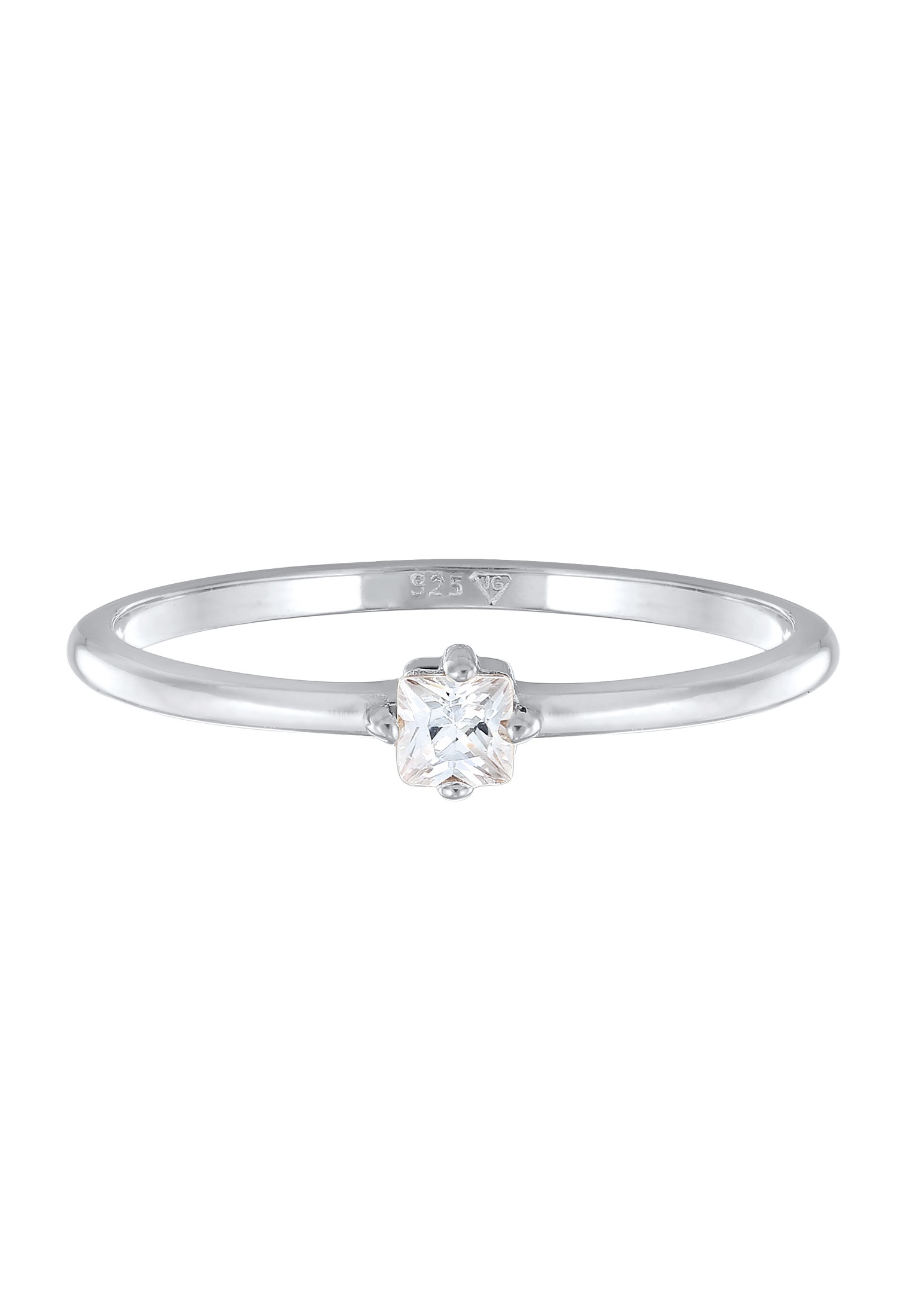 Elli Verlobungsring »Ring Zirkonia Solitär 925 Silber«