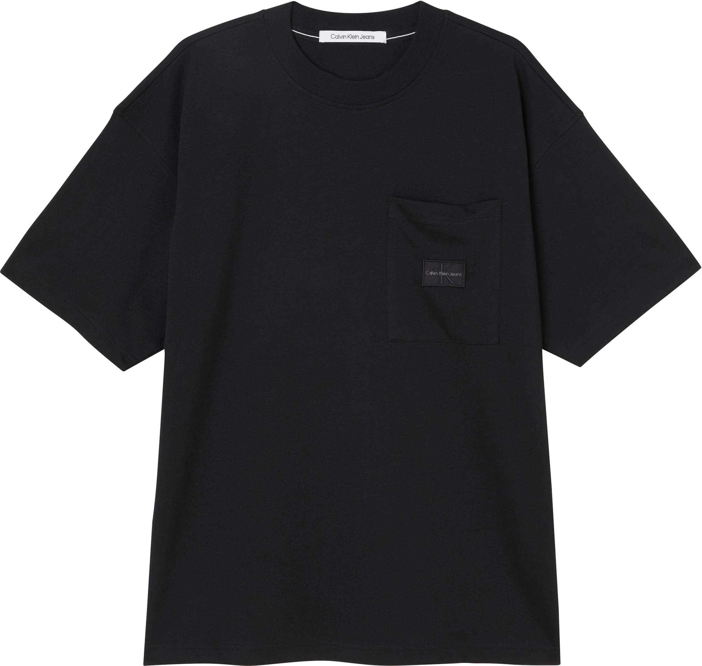 Calvin Klein Jeans BADGE bei »PLUS Plus TEE« POCKET SHRUNKEN ♕ T-Shirt