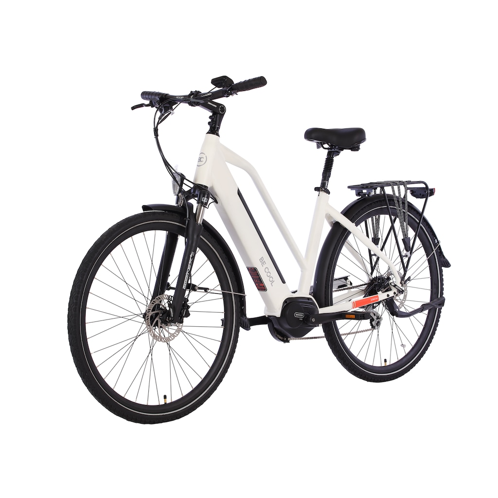 be cool E-Bike »BE COOL eCVW-Hi1 Damen«, 7 Gang, Shimano, Acera, Mittelmotor 250 W