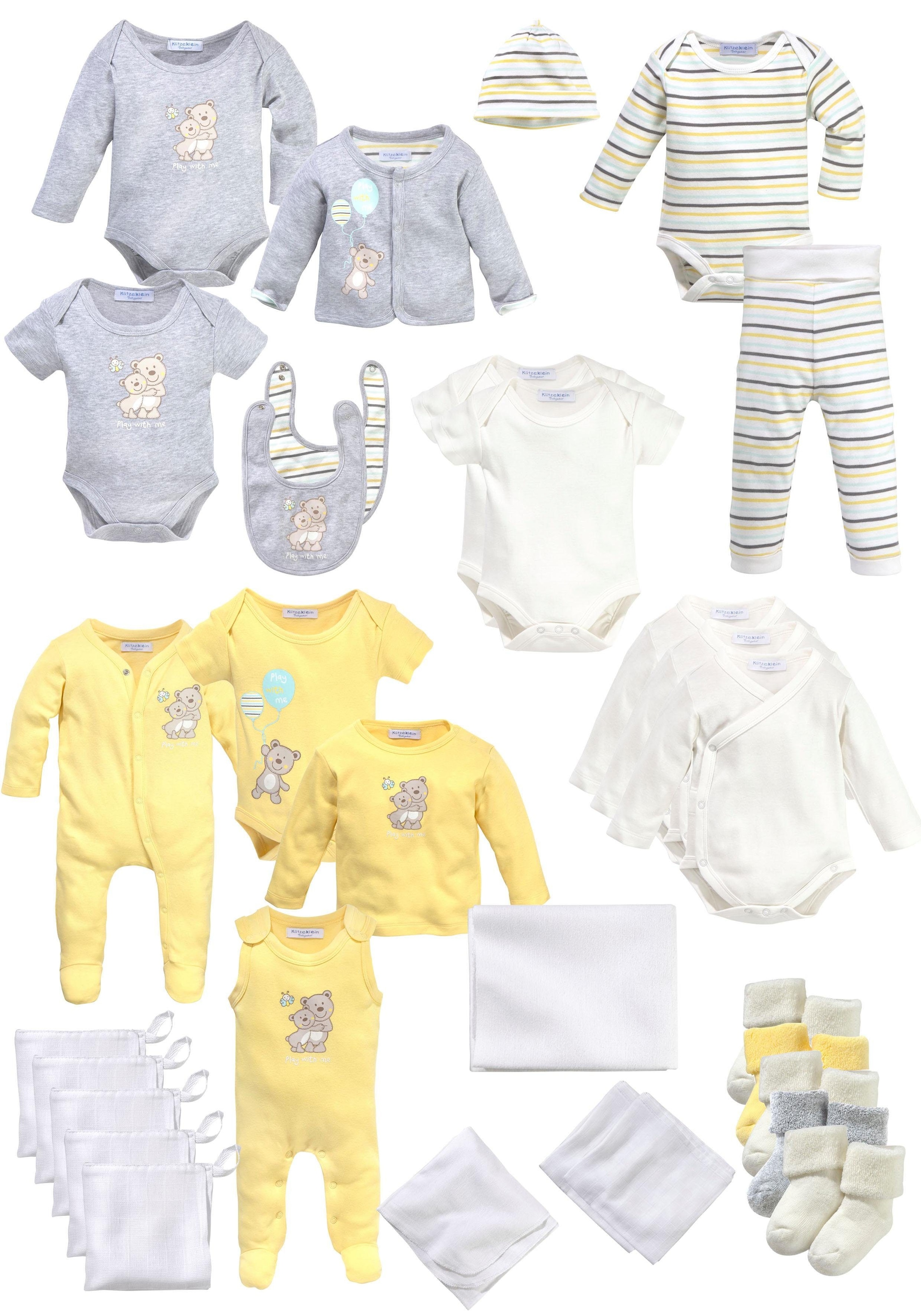 Erstausstattungspaket »30tlg. Baby-Set für den Start«, aus Bio-Baumwolle