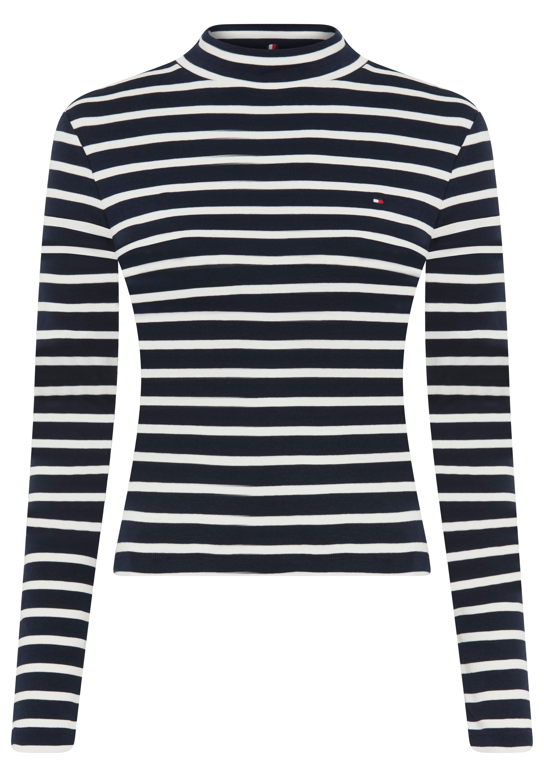 Tommy Hilfiger Langarmshirt »SLIM CODY MOCK-NK LS«