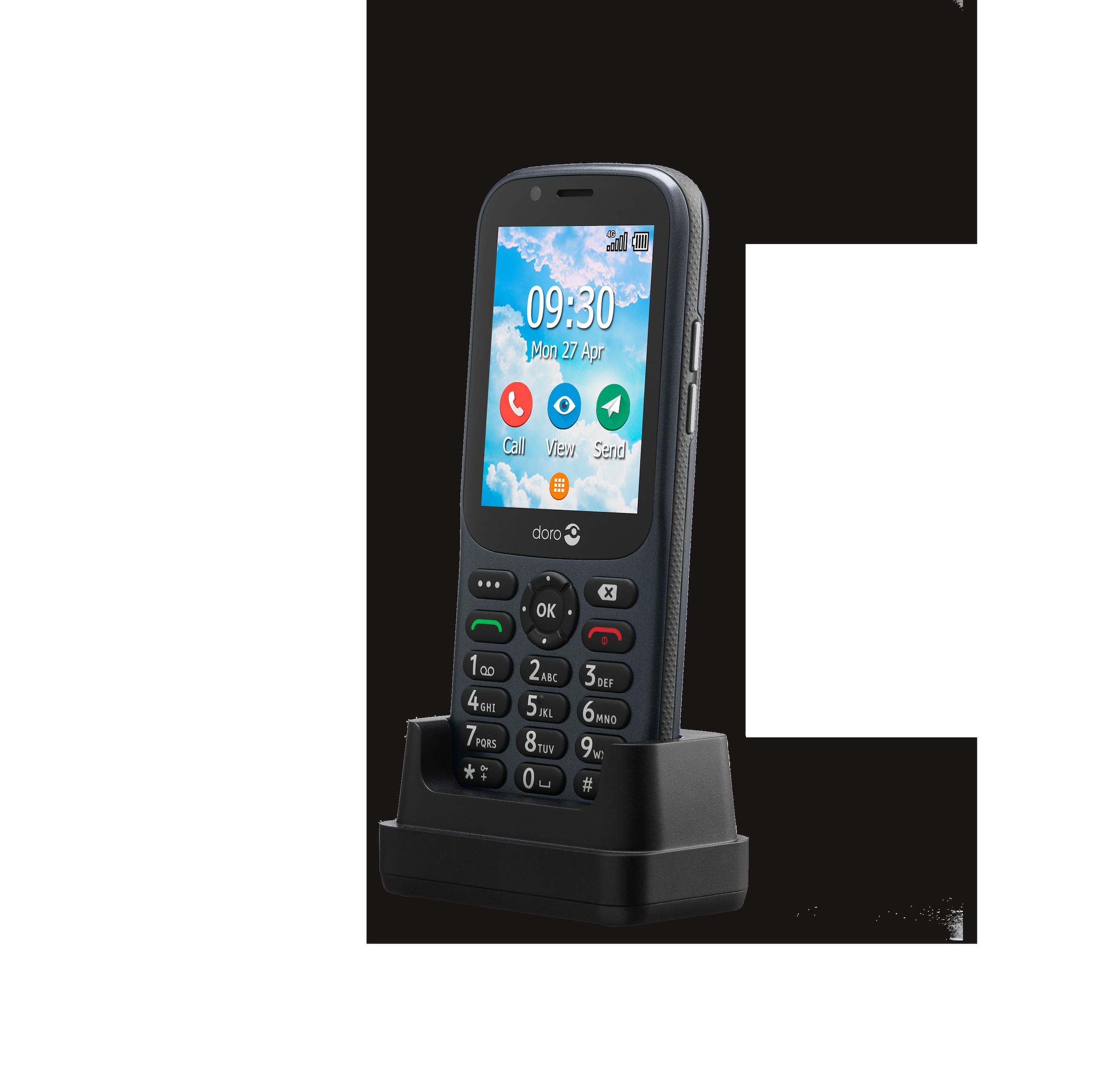 Doro Smartphone »730X«, dunkelgrau