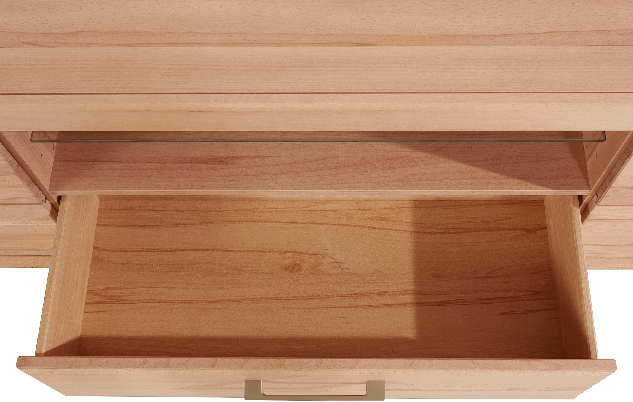 VOGL Möbelfabrik Lowboard »1237«, Massivholzfront, Breite ca. 171 cm, mit Softclose Funktion