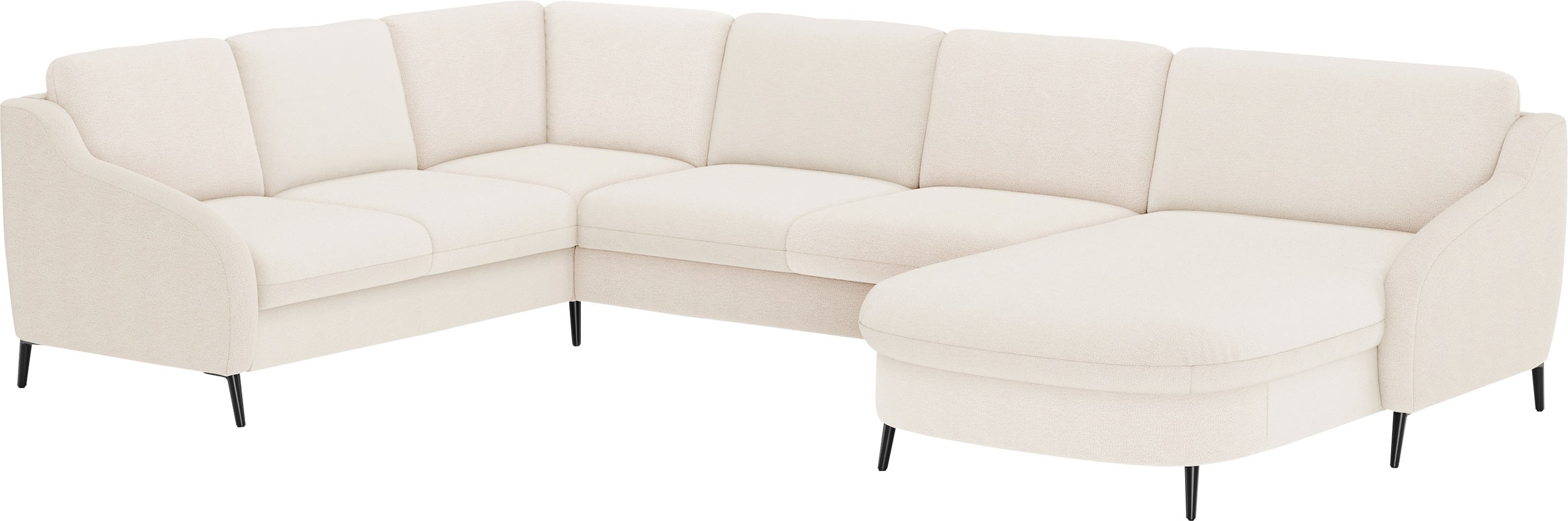 sit&more Wohnlandschaft »Soul U-Form«, wahlweise mit Bettfunktion und Bettkasten oder Schubkasten