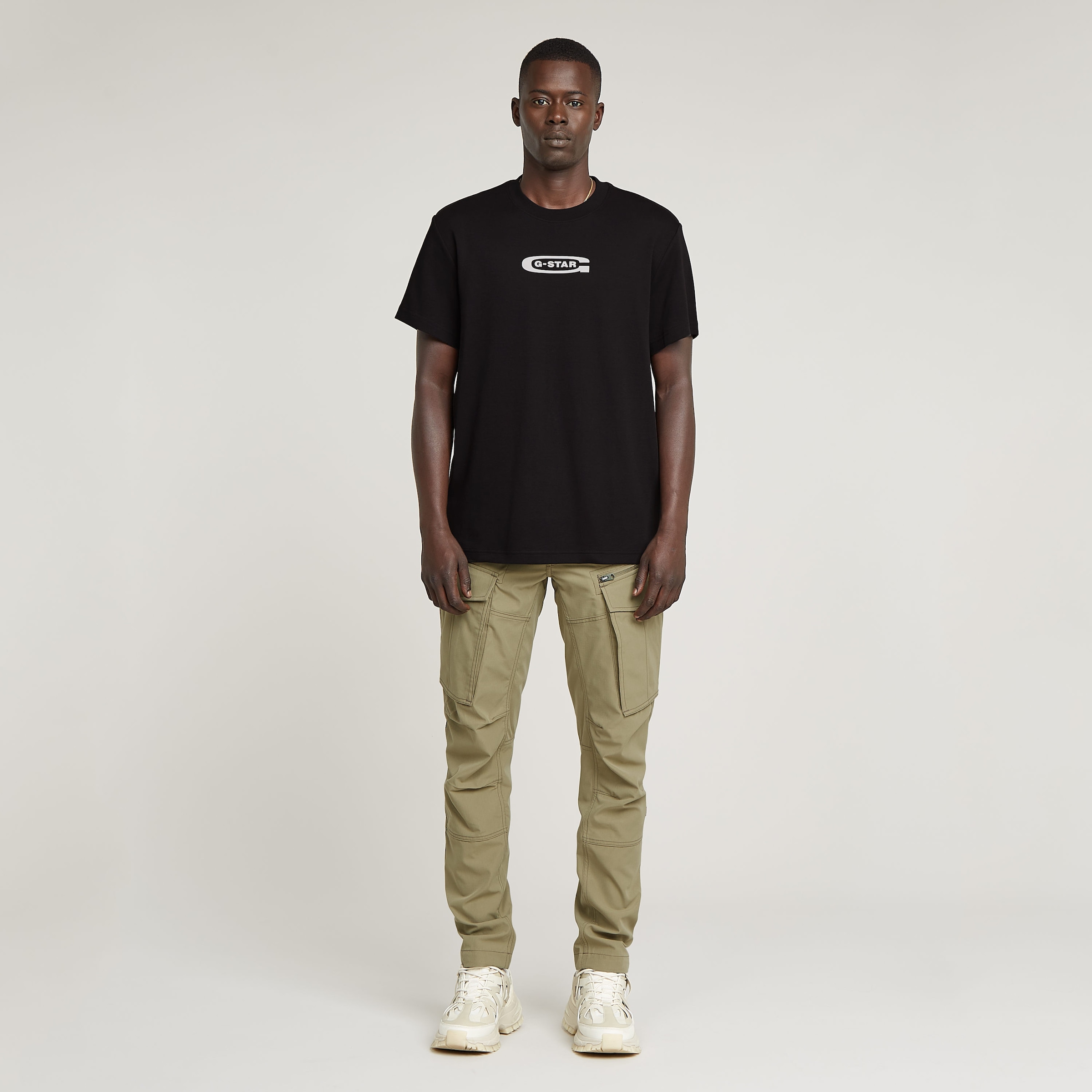 G-STAR T-Shirt »Old Skool Logo«, mit Frontprint