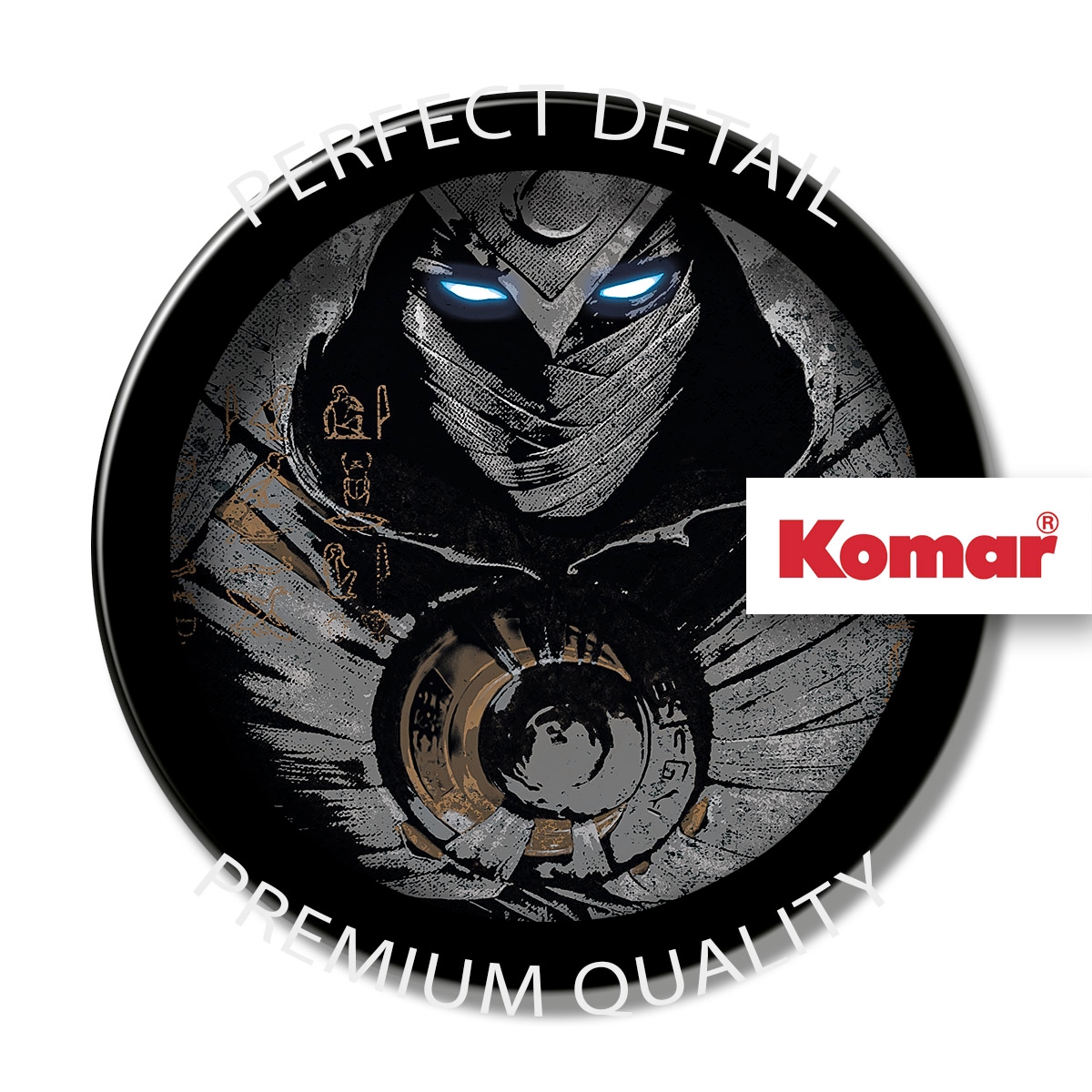 Komar Wandbild »Moon Knight Darkness Ahead«, Disney, (Set, 1 St.), 40 x 50 cm (Breite x Höhe) - Kinderzimmer, Dekoration
