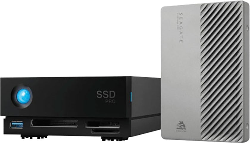 LaCie HDD-NAS-Festplatte »1big Dock« 16 TB Anschluss DisplayPort | SD-/CF-Kartensteckplätze | Thunderbolt 3 | USB