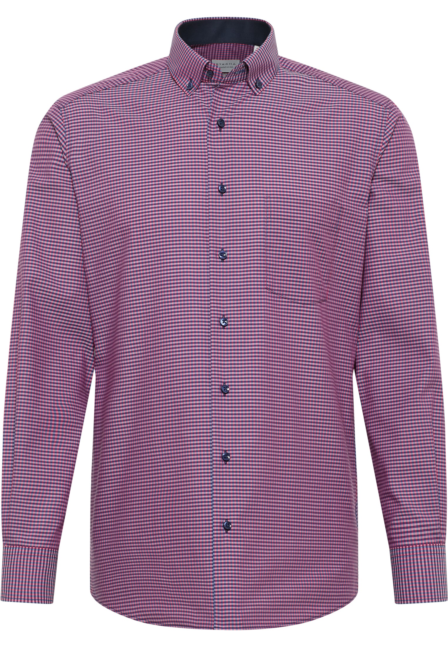 Eterna Langarmhemd »MODERN FIT«, NON IRON (bügelfrei)