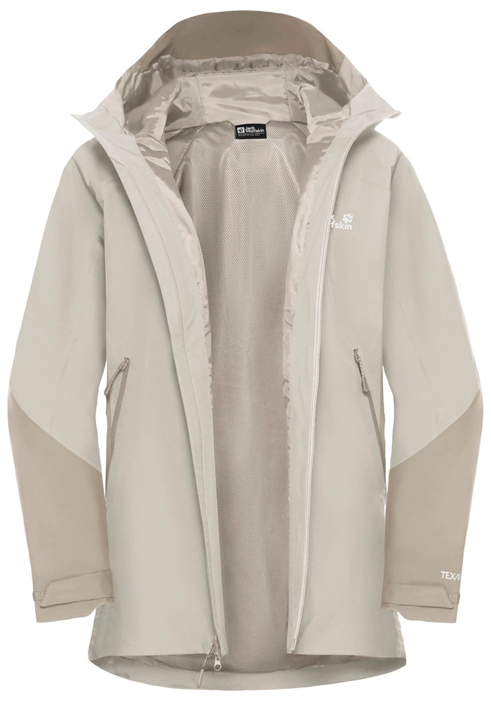 Jack Wolfskin Funktionsjacke »UNBOUND ADVENTURE 2L JKT W«, mit Kapuze