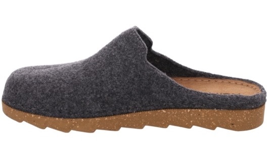 Rohde Pantoffel »FOGGIA-H«, Hausschuh, Clog, Schlappen mit Label