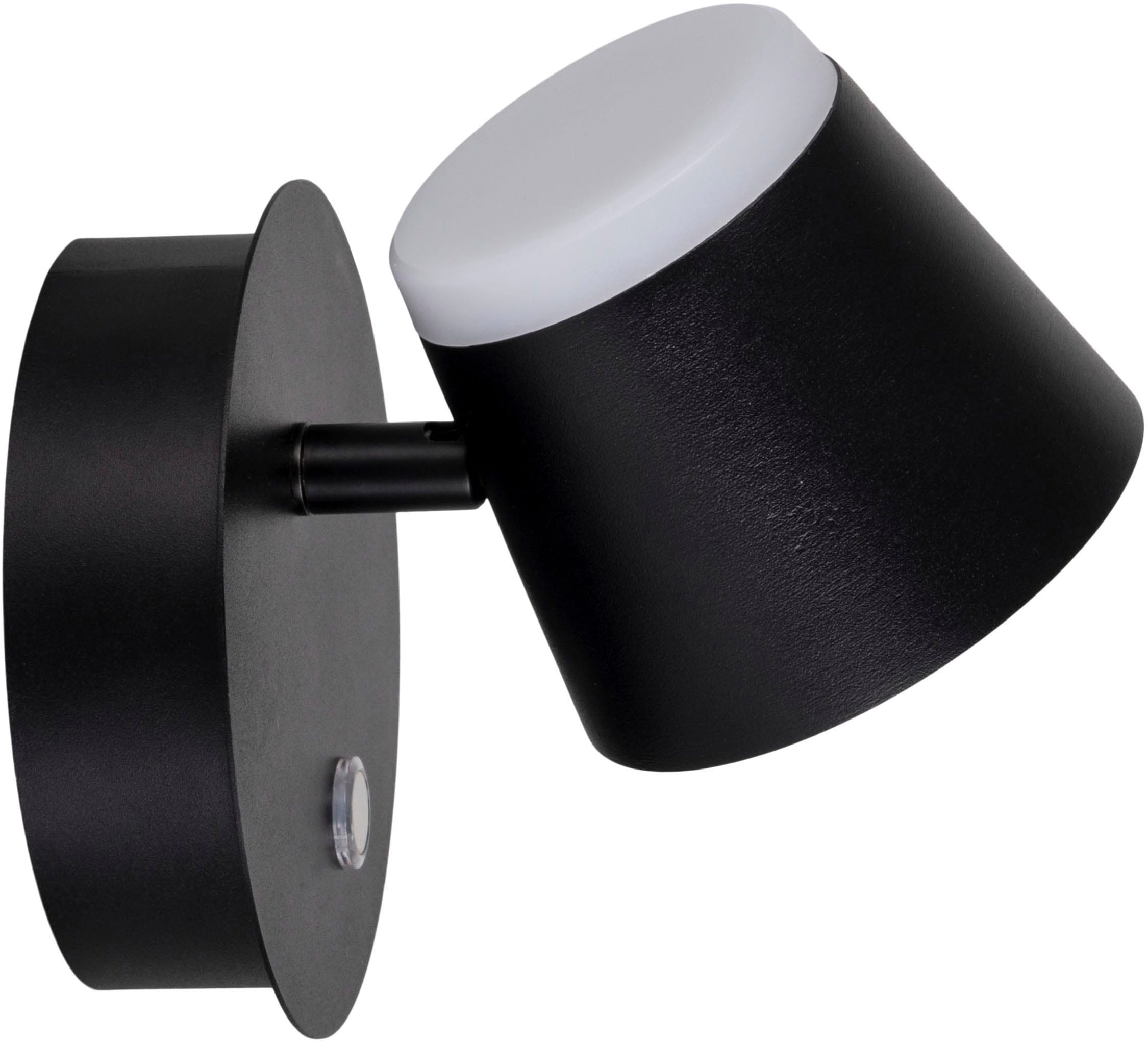 näve LED Wandleuchte »Tondo« LED-Modul 1 Stk. Warmweiß magnetisch, Akku Aufladung per USB-C Kabel, dimmbar per touch, Memory