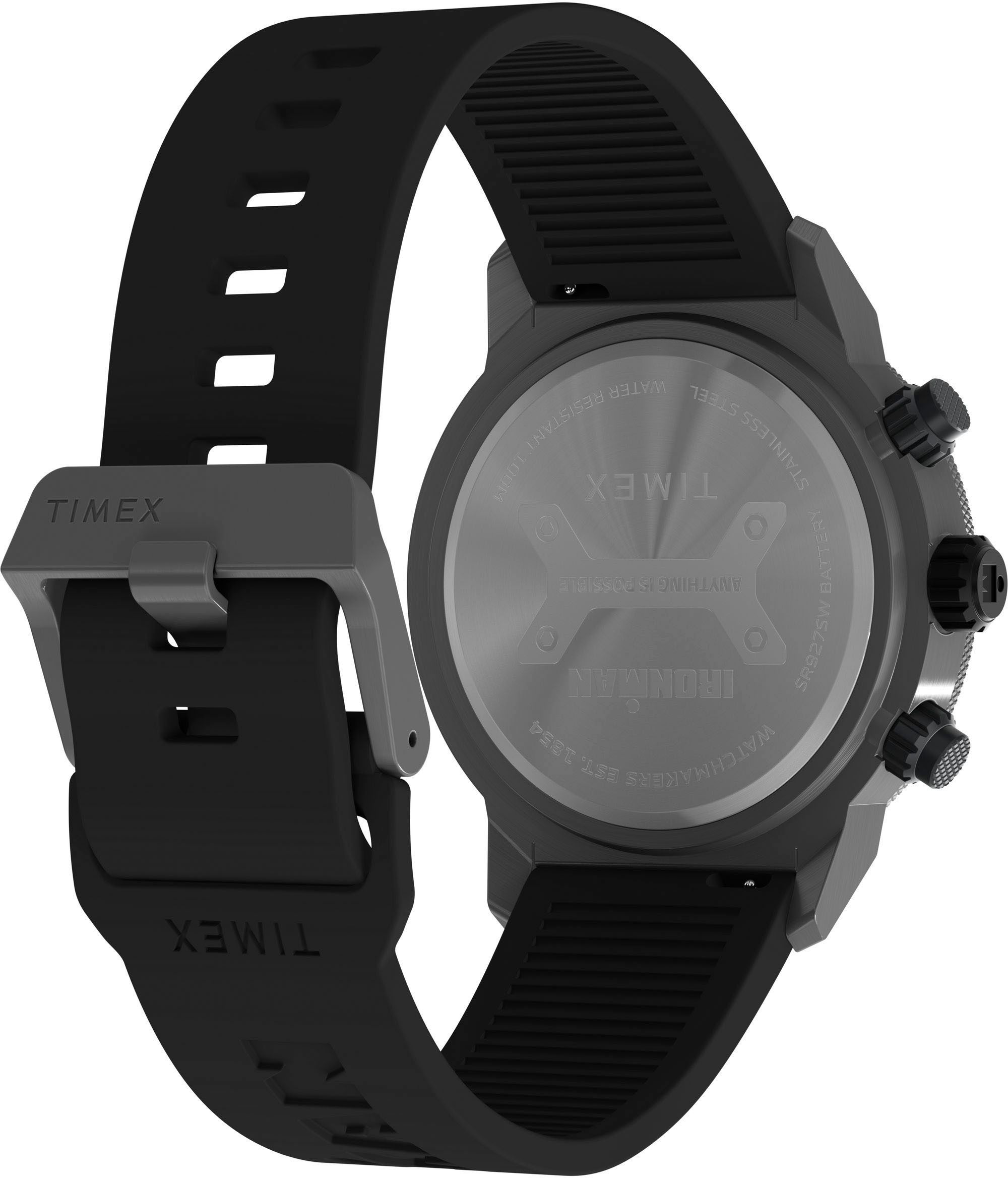 Timex Chronograph »ADRENALINE« Quarzuhr, Armbanduhr, Herrenuhr,Silikonarmband,Stoppfunktion