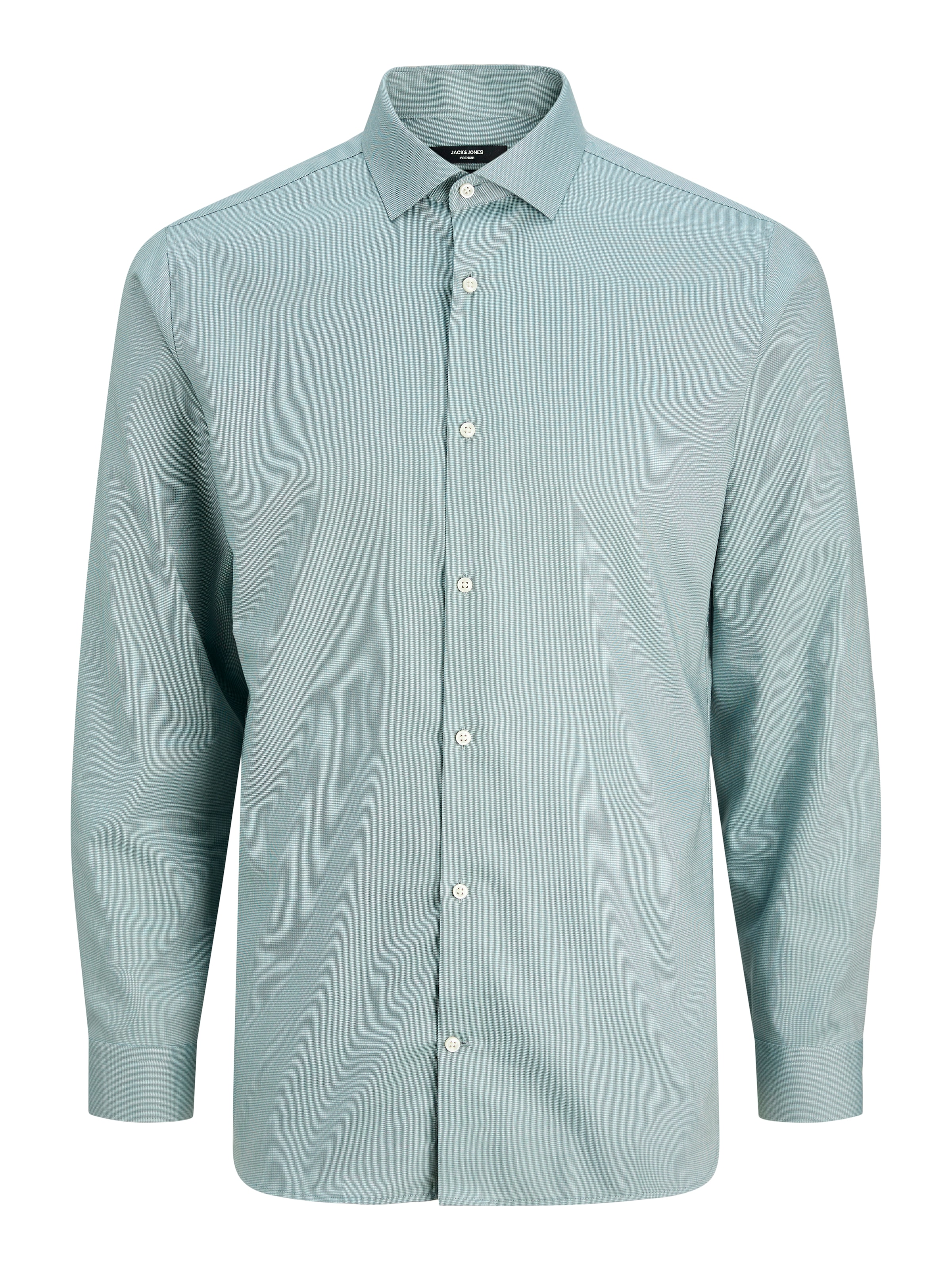 Jack & Jones Langarmhemd »JPRBLAPARKER Slim Fit Hemd, atmungsaktiv, ideal für den Alltag«, unifarben, modisch, slim fit, Baumwolle, Hemdkragen