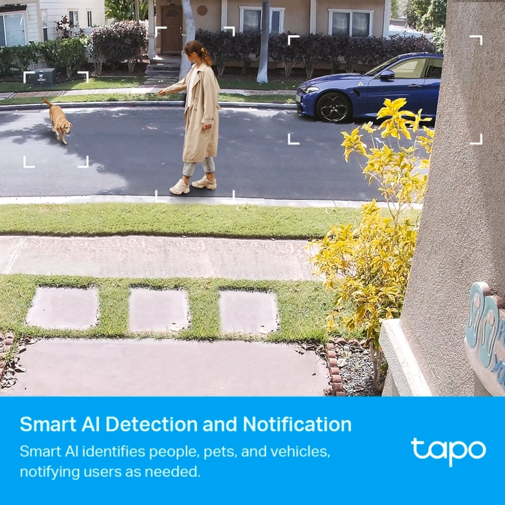 TP-Link Überwachungskamera »Tapo C400S2 Smart Wire-Free Security IP Kamerasystem«, Außenbereich