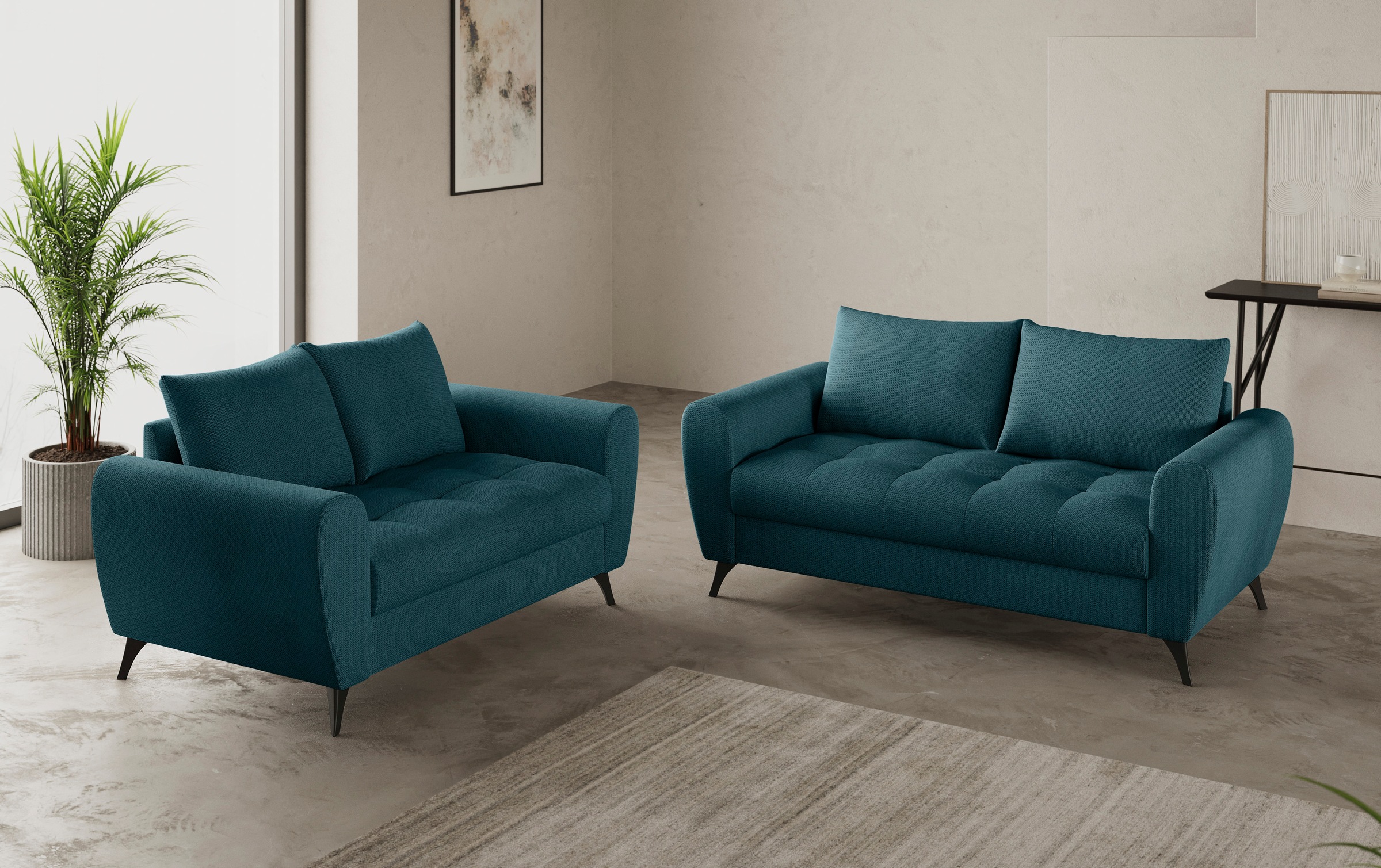 Mr. Couch 2,5-Sitzer »Blackburn II«, Mit Kaltschaumpolsterung bis 140 kg belastbar