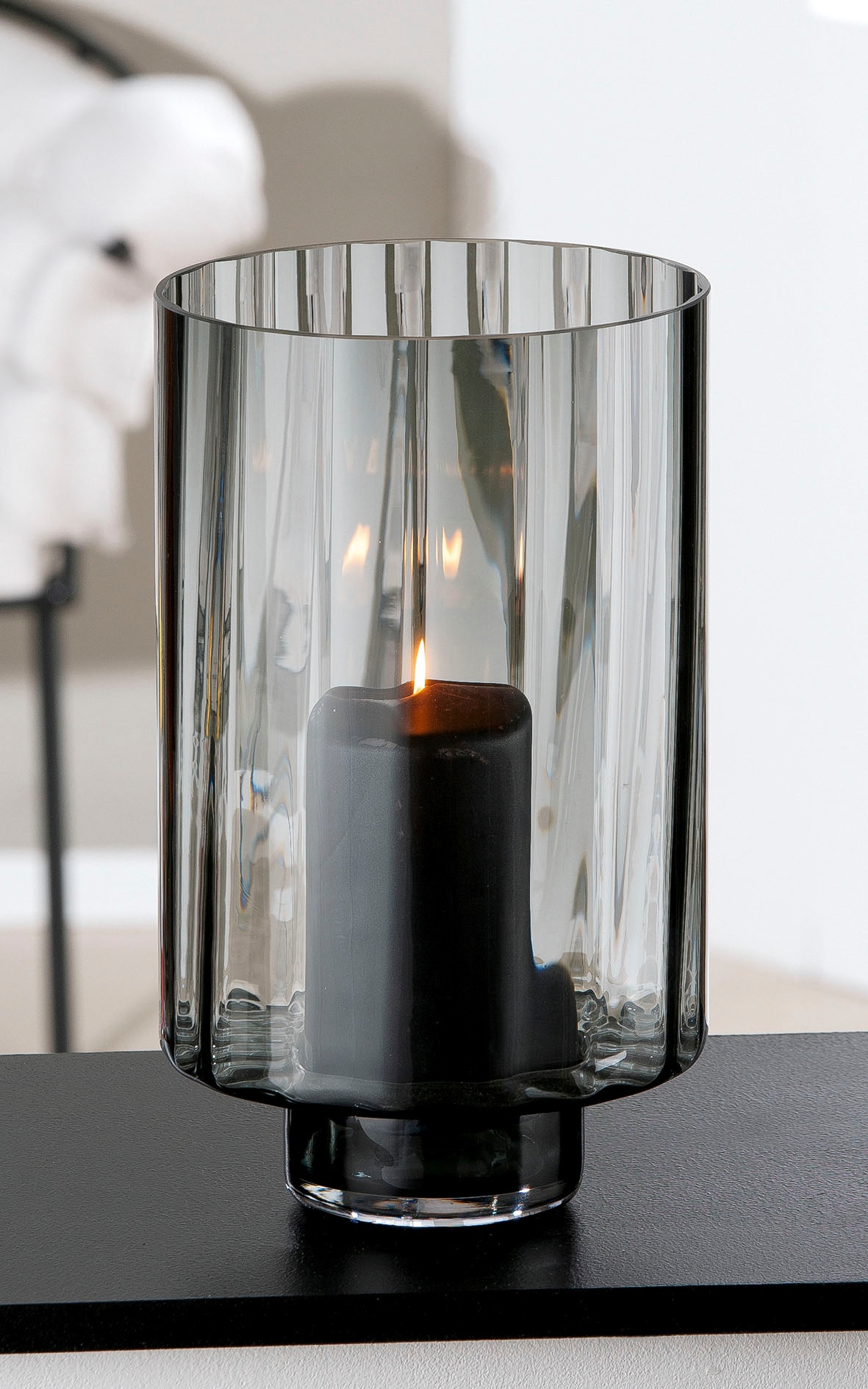 GILDE Windlicht »Novus«, (1 online Garantie Kerzenhalter Glas | XXL 3 St.), kaufen mit Jahren aus