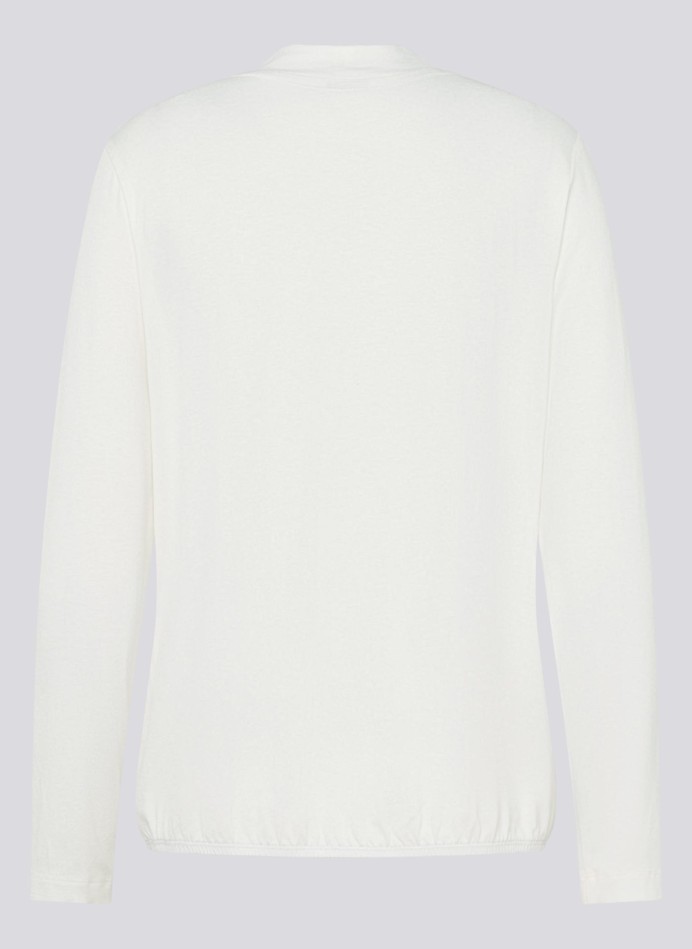 Rabe Langarmshirt , mit Stehkragen und aus Viskose
