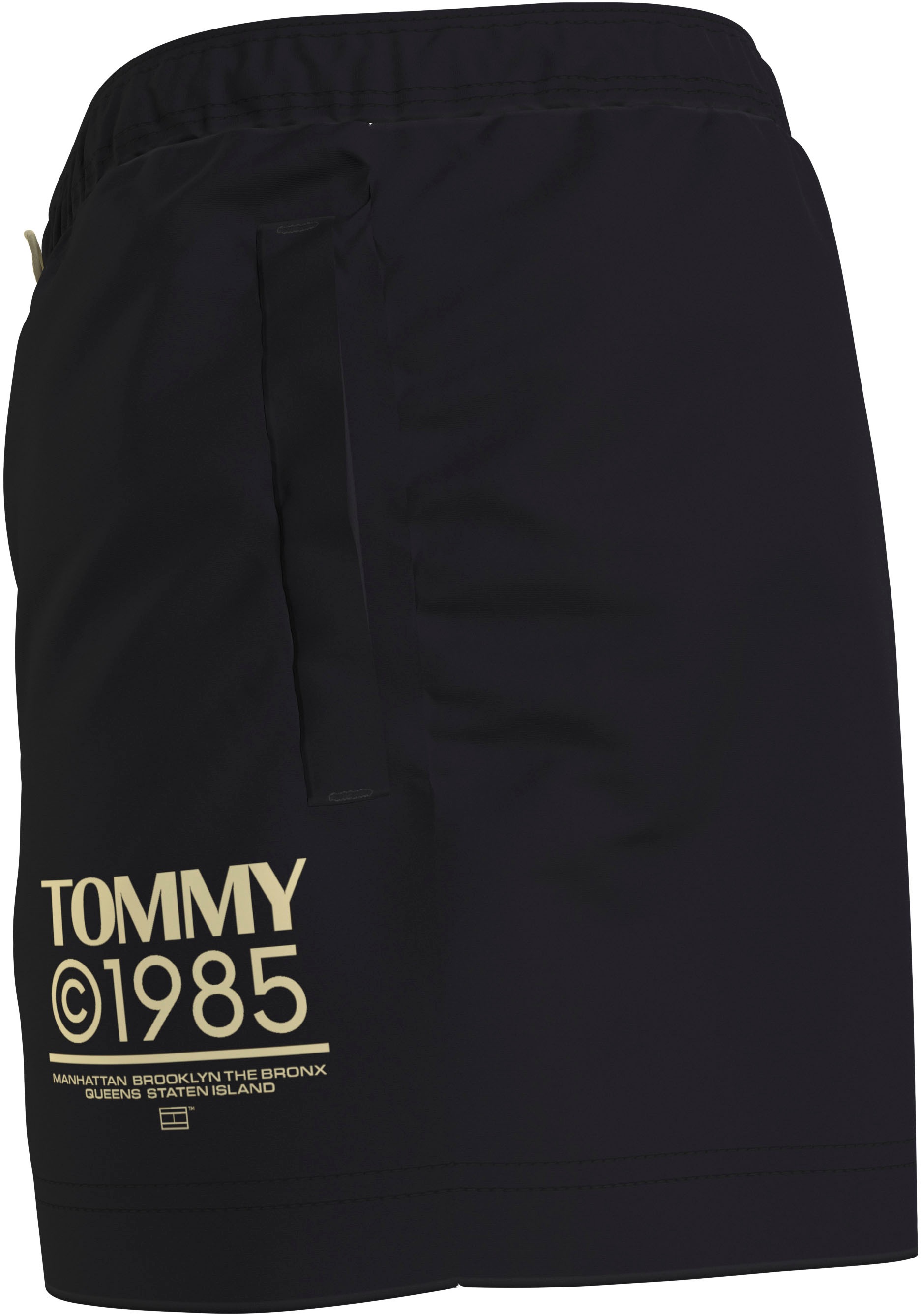 Tommy Hilfiger Swimwear Badeshorts »SF SHORT DRAWSTRING«, mit kultigem Logoschriftzug
