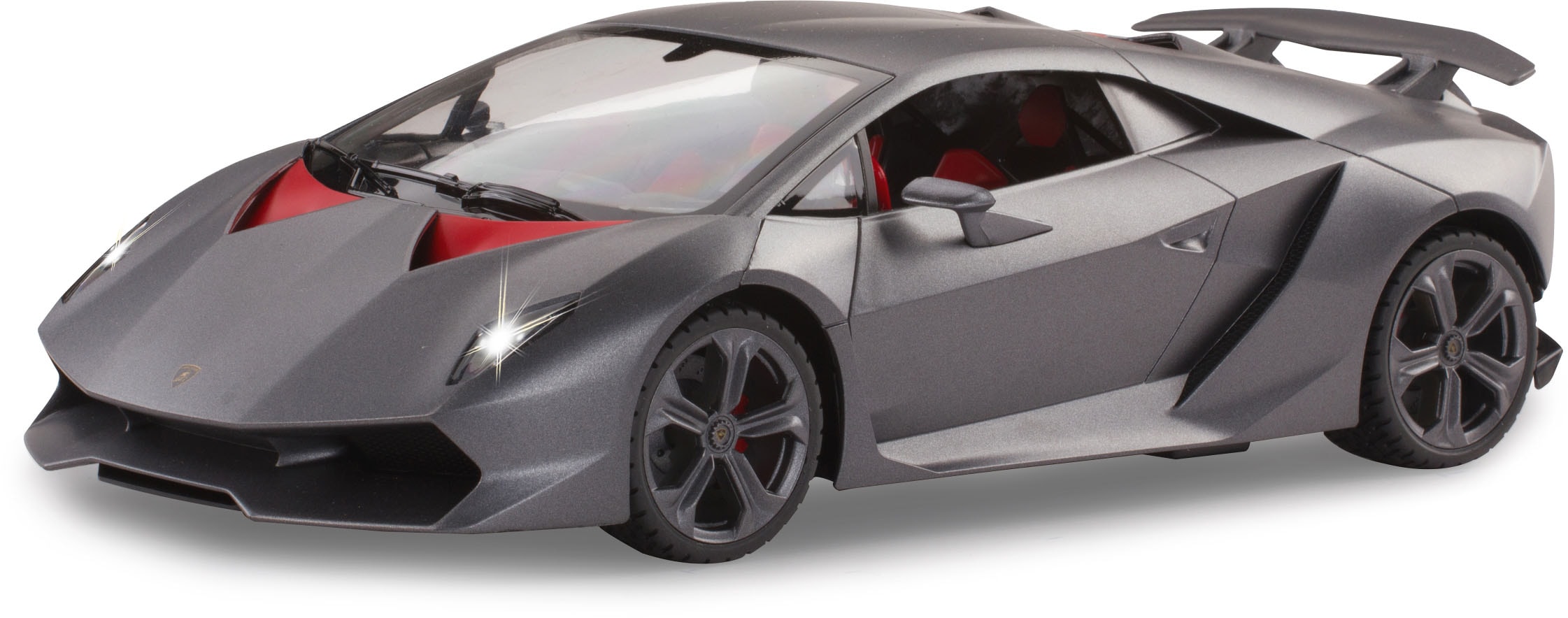 Jamara RC-Auto »Lamborghini Sesto Elemento, 1:14, grau, 2,4GHz«, mit Licht
