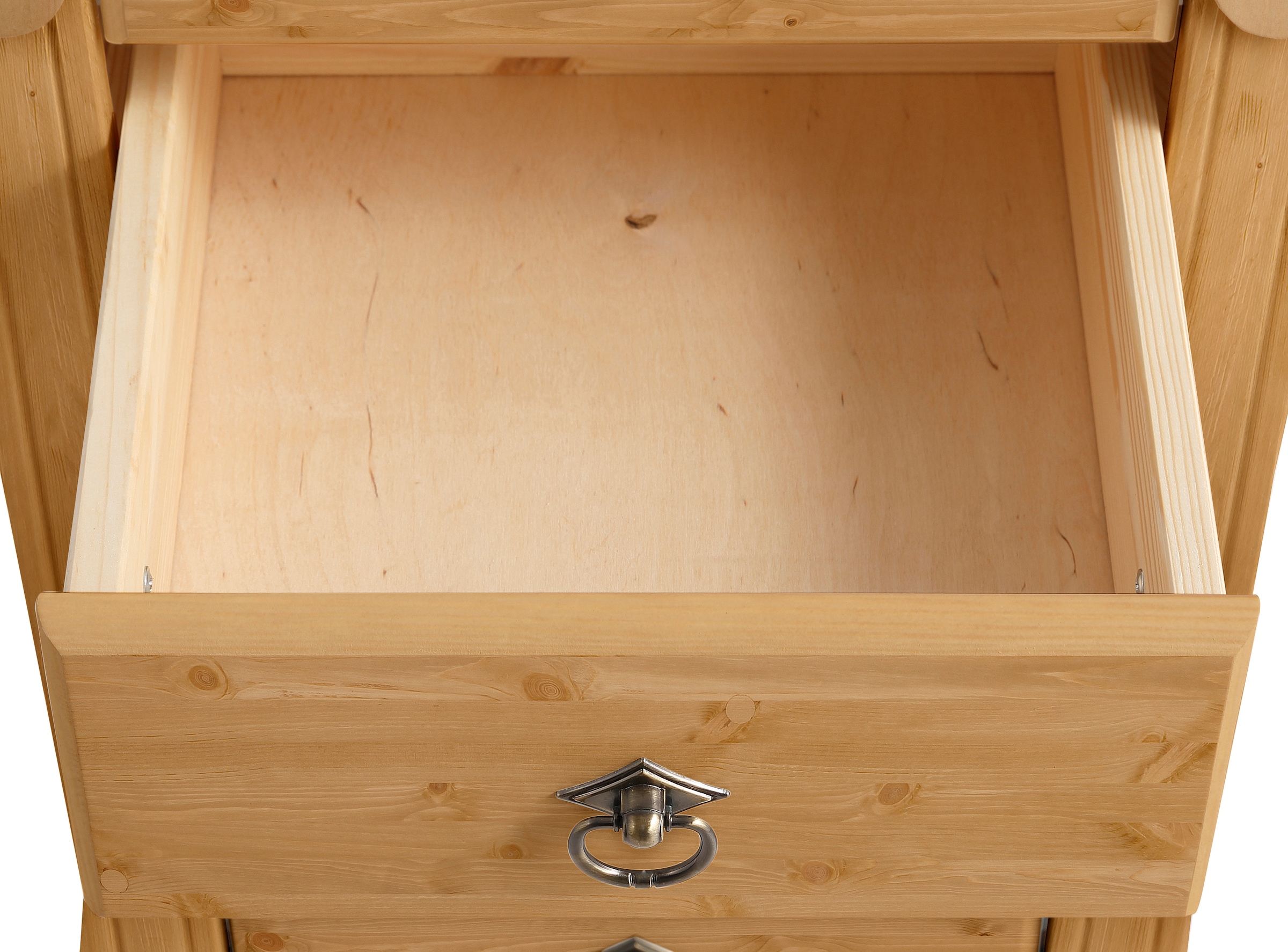 Home affaire Schubkastenkommode »Tessin« Schminkkommode mit Spiegel, aus massiver Kiefer, FSC®-zertifiziert