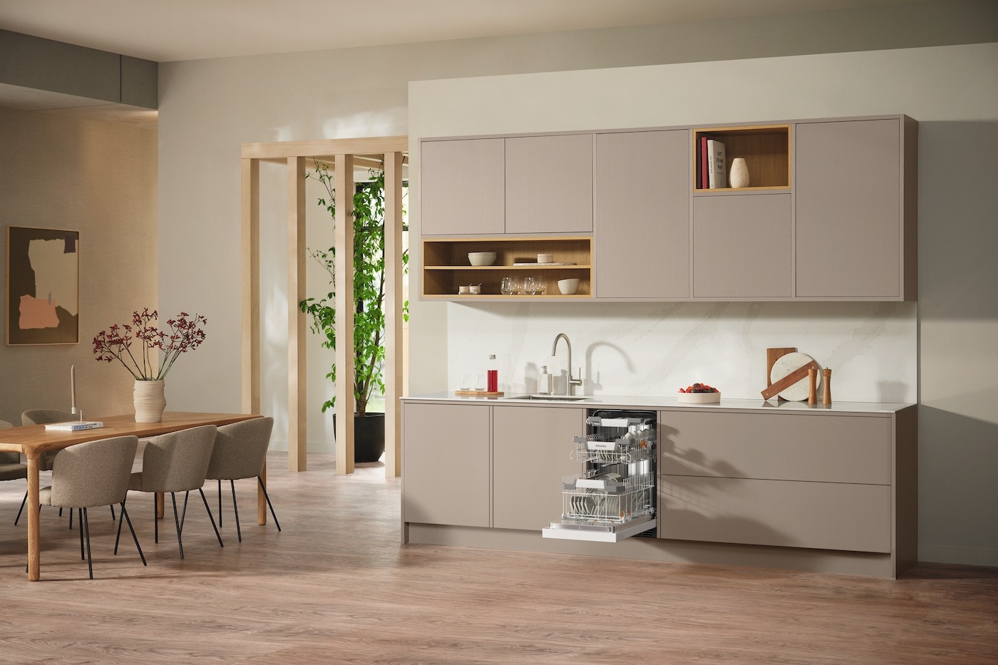 Miele Unterbaugeschirrspüler G 5740 »SCU SL«, 9 Maßgedecke, Brillantweiß