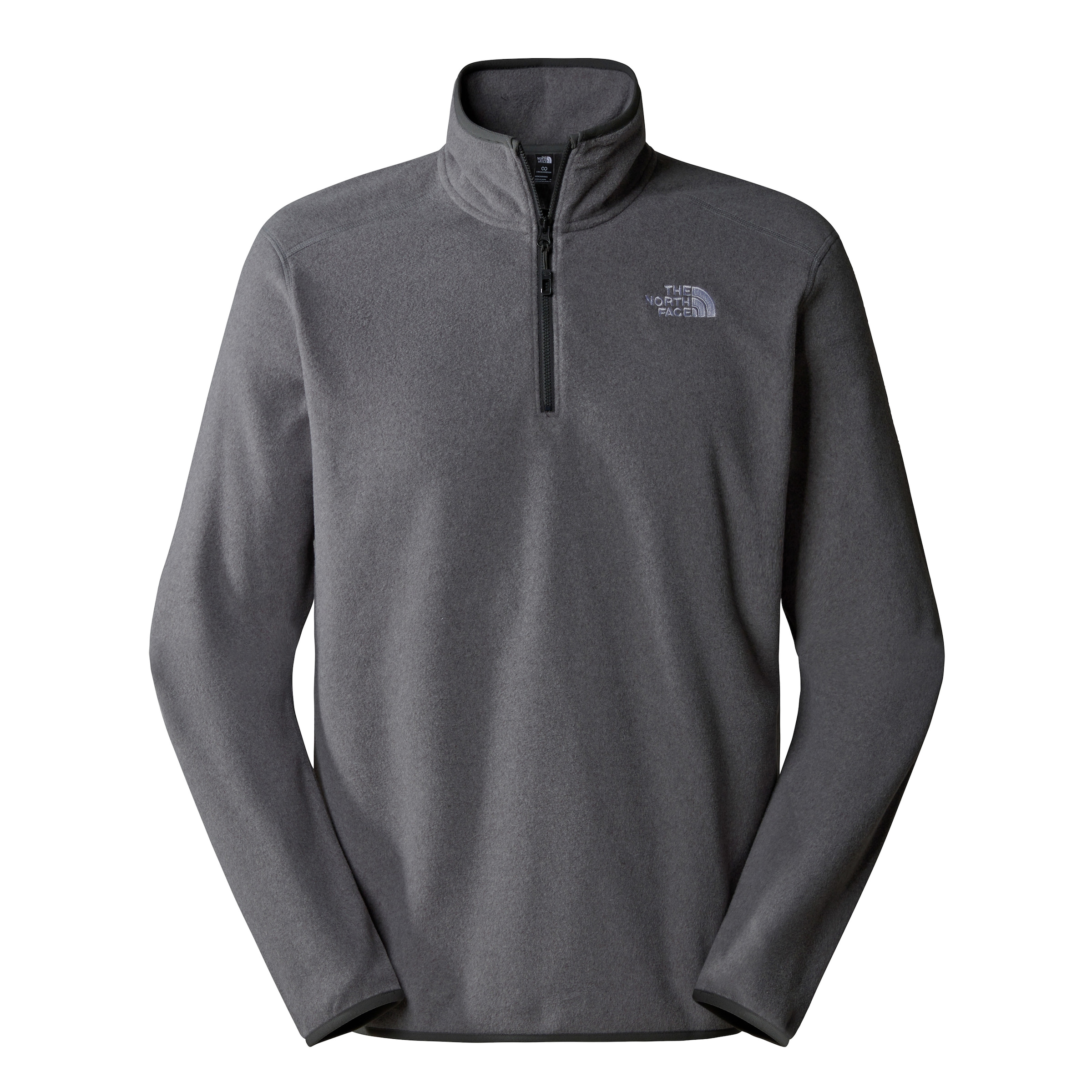The North Face Fleecepullover »M 100 GLACIER 1/4 ZIP - EU«, (1 tlg.), mit dezenten Logostickereien