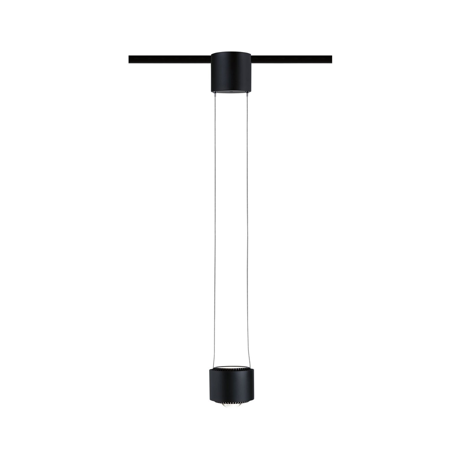 Paulmann Schienensystem-Leuchten »URail Pendel Aldan 8,5 / 1x4,5W 4000K 230V Schwarz matt, Schwarz« 1 Stk. tlg. 930lm / 530lm, dimmbar