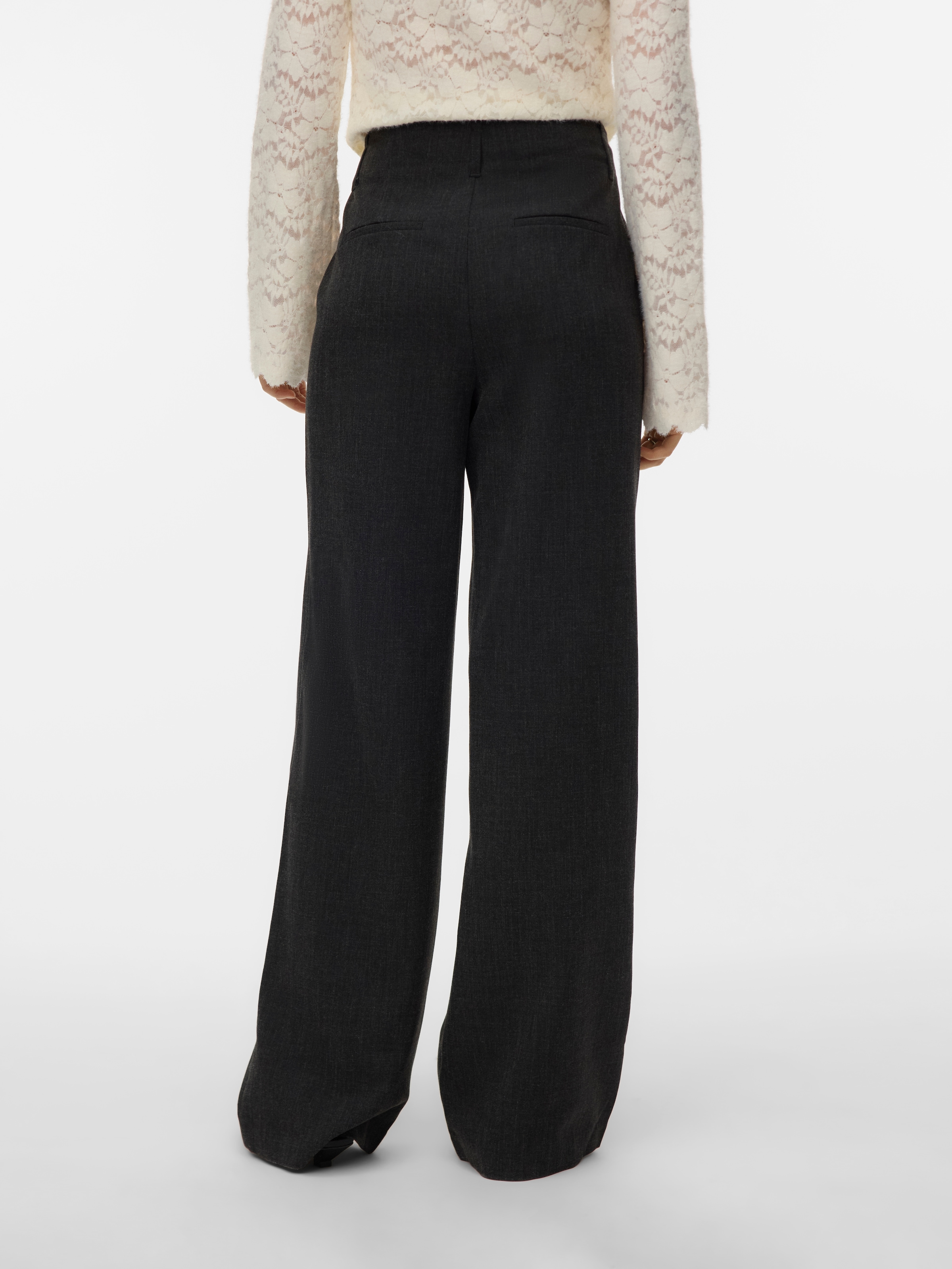 Vero Moda Anzughose »VMBESTIE HW WIDE PANT NOOS«  Materialmix