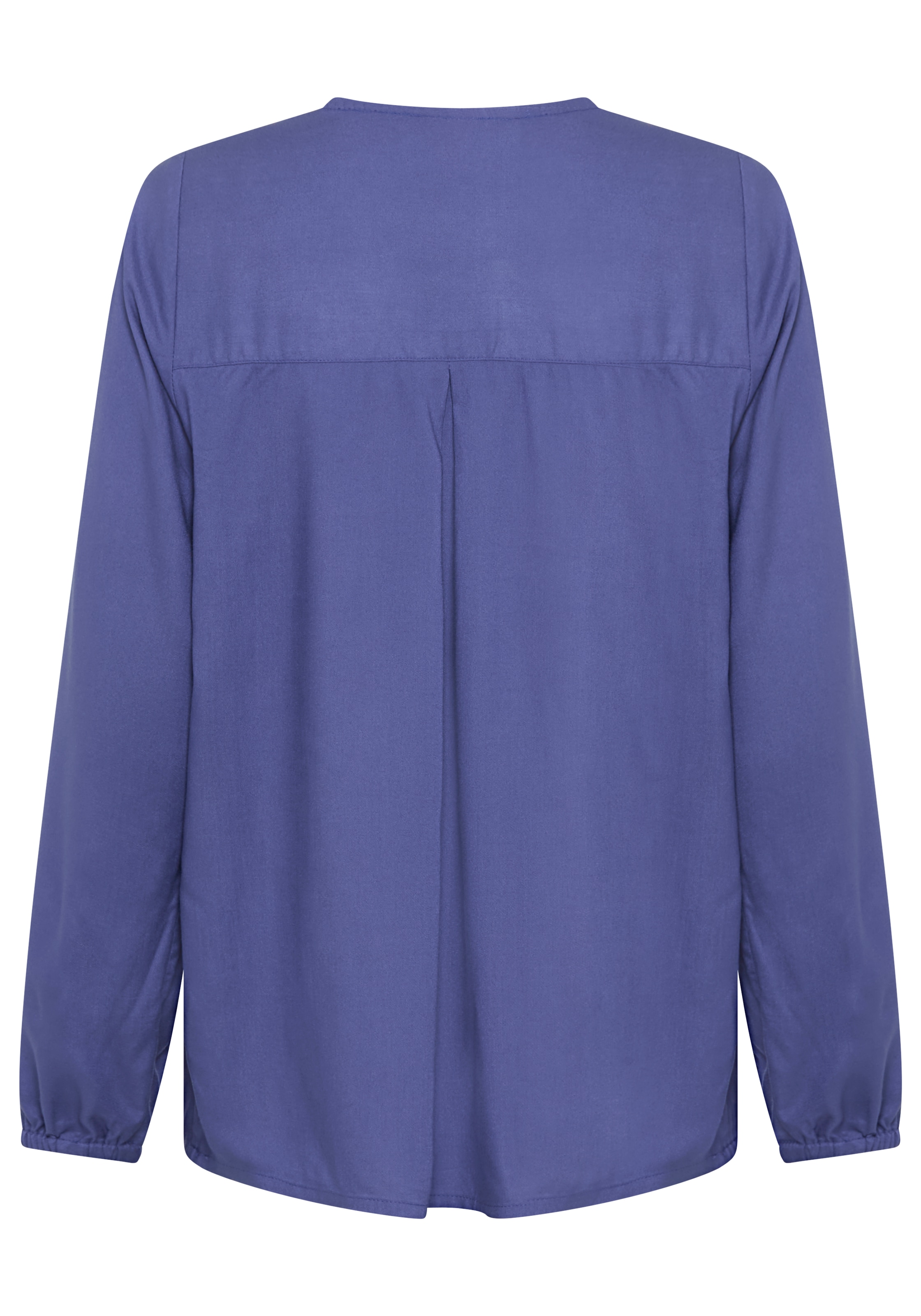 DELMAO Schlupfbluse in femininer Form