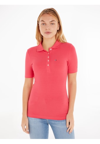 Poloshirt »SLIM 5X2 RIB POLO«