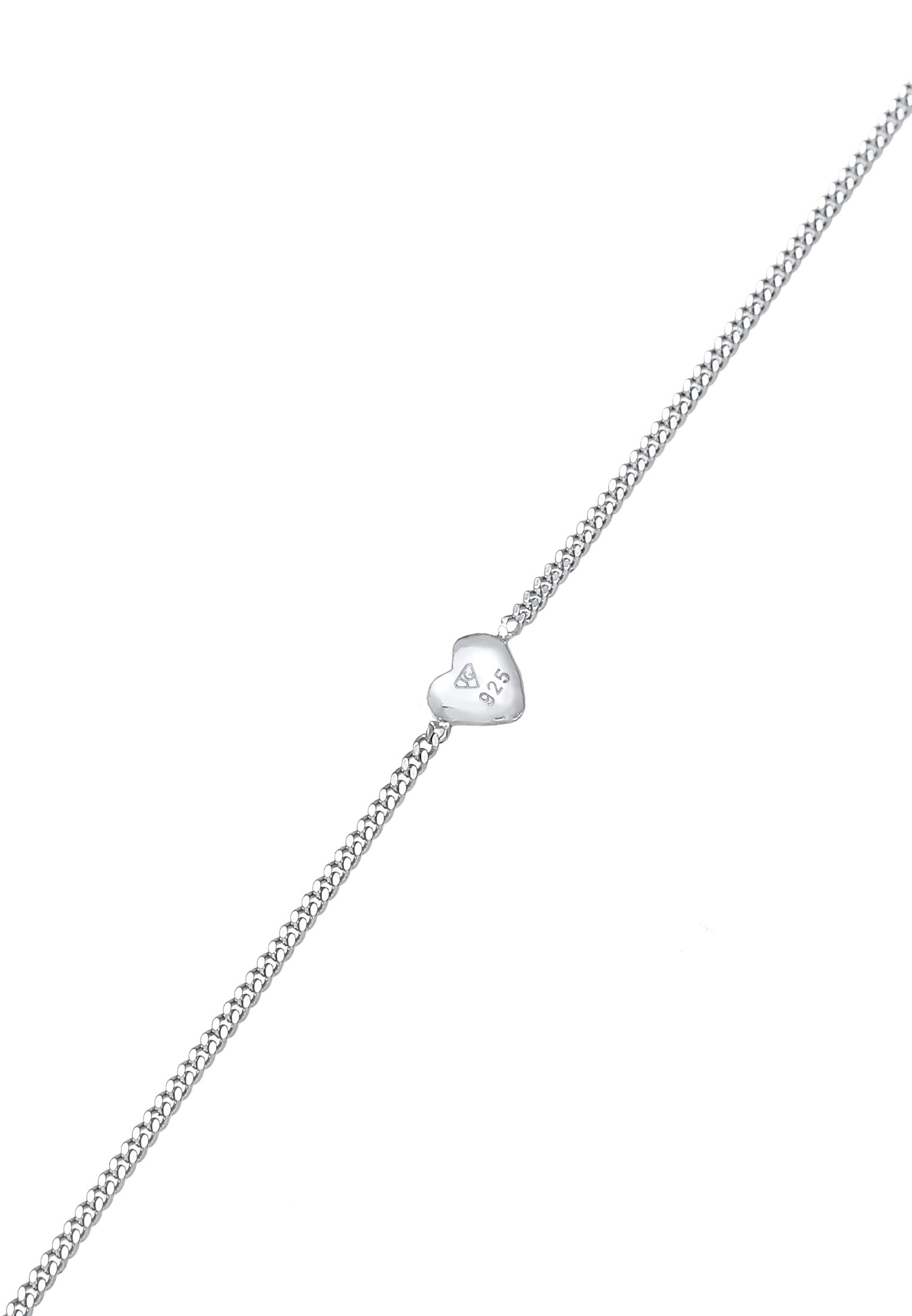 Elli Kette mit Anhänger »Halskette Herz Liebe Love Herzkette 925 Silber«