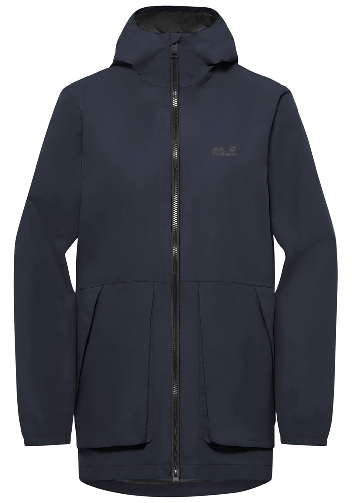 Jack Wolfskin Funktionsparka »TERRAVIEW 2L PARKA W« mit Kapuze