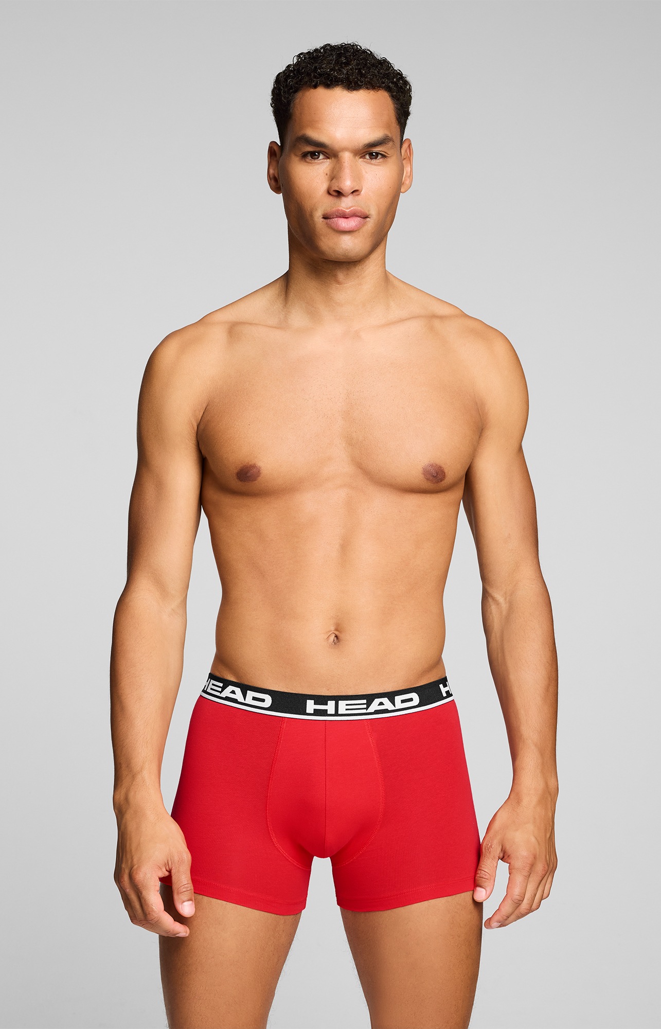 Head Boxershorts »HEAD BASIC BOXER 2P« 2er Pack,  mit elastischem Logobund