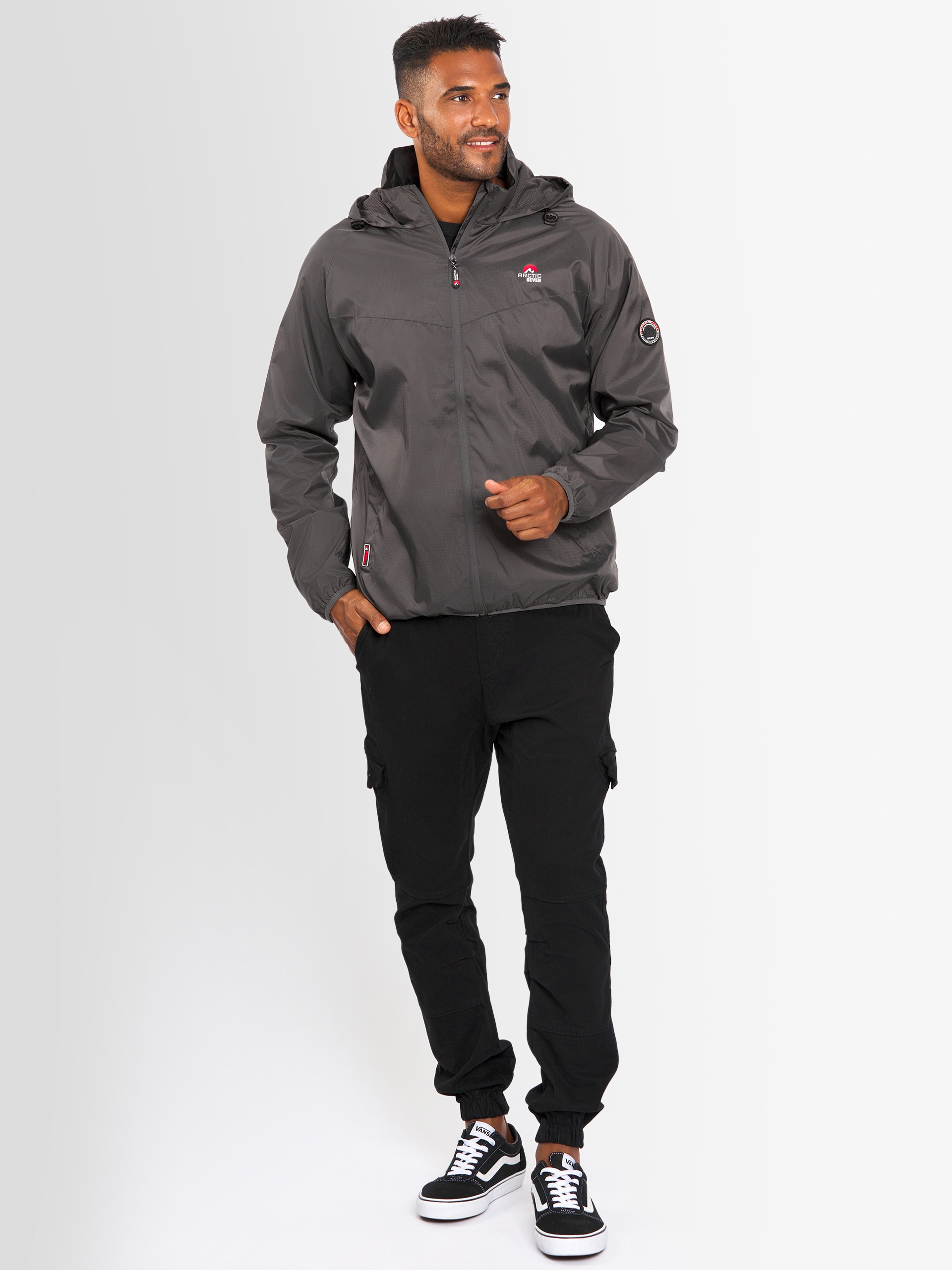 Outdoorjacke »Arctic Seven Herren Regenjacke AS284«