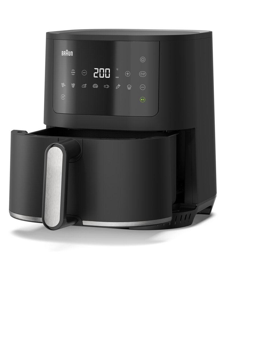 Braun MultiFry 3 Single 4.3 L Stand-alone 1500 W Hot air fryer Black -
