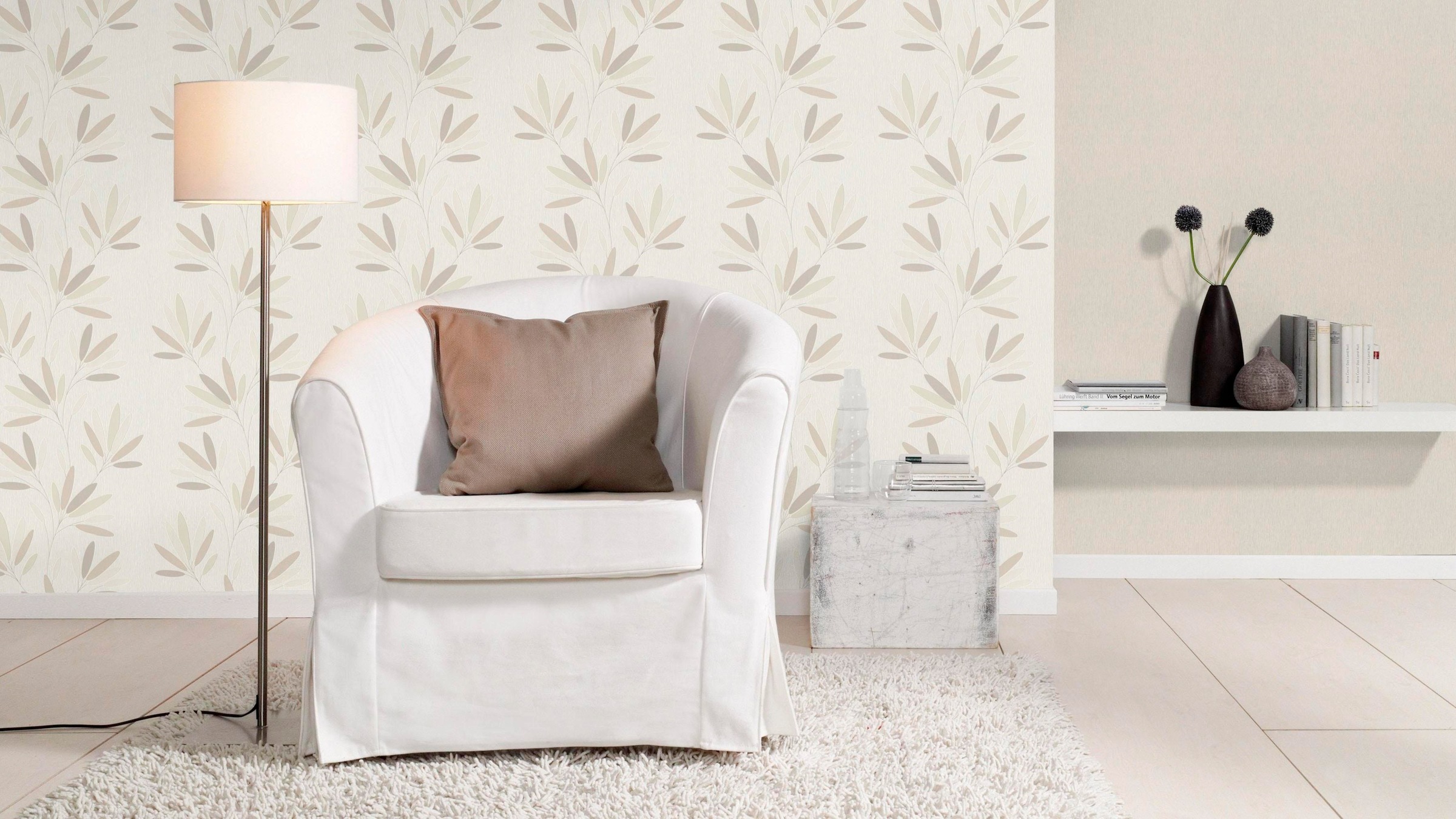 Rasch Strukturtapete »#Tapetenwechsel«, gemustert-floral