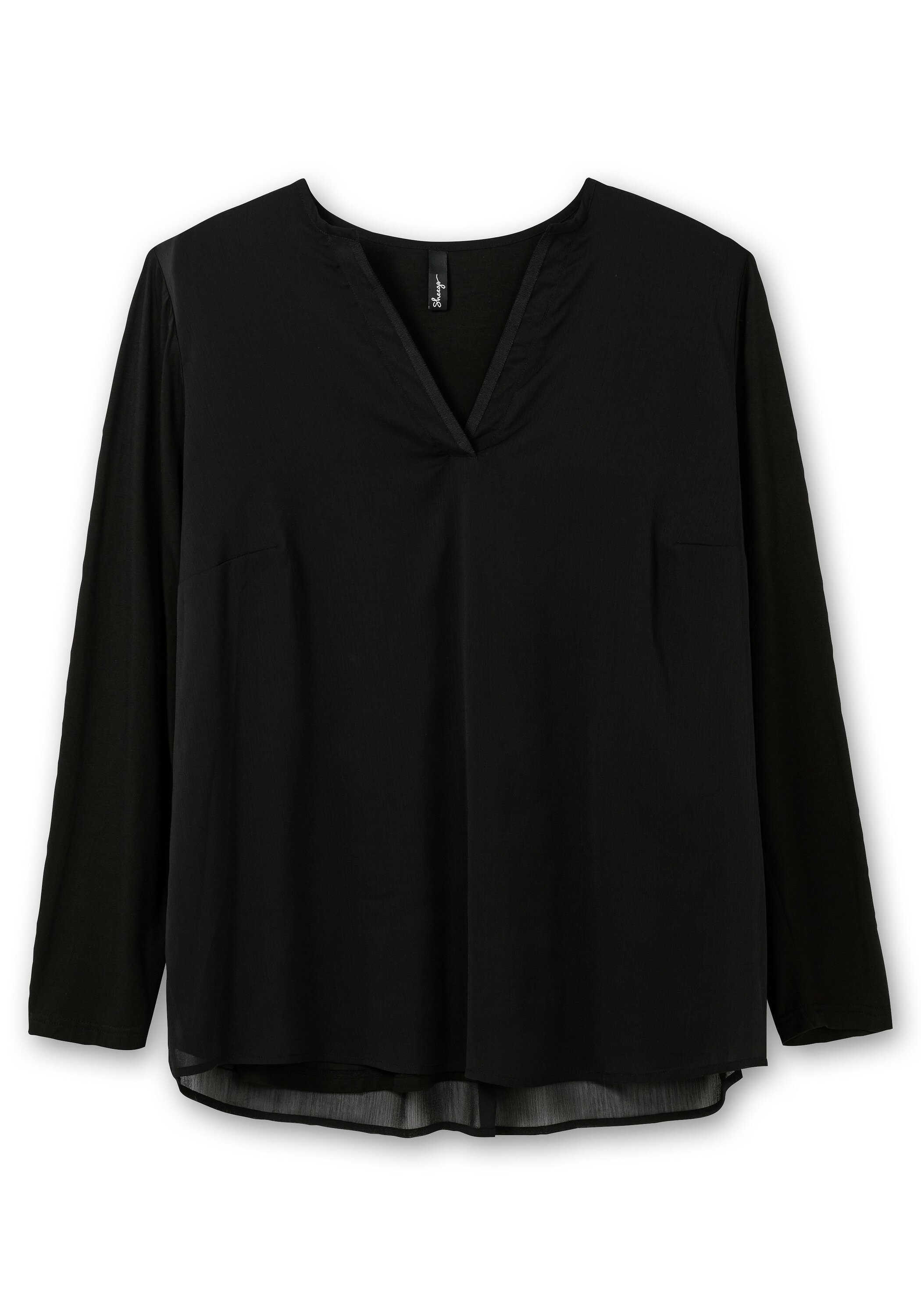 Sheego Chiffontunika »Tunika im Lagenlook«