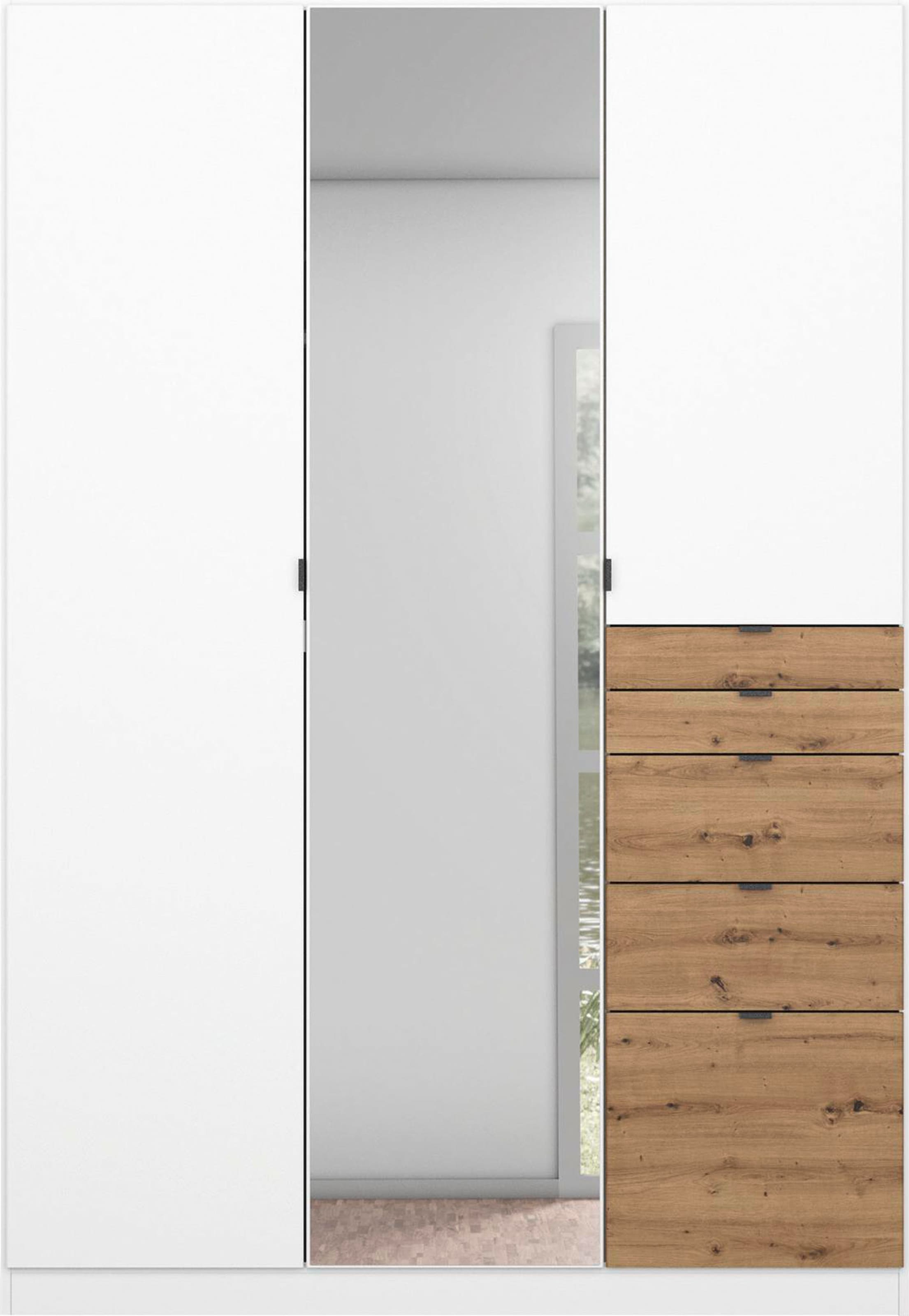 rauch Drehtürenschrank »Kleiderschrank Schrank Garderobe Wäscheschrank Ankleide ONTARIO« Breiten 136/181 cm, 