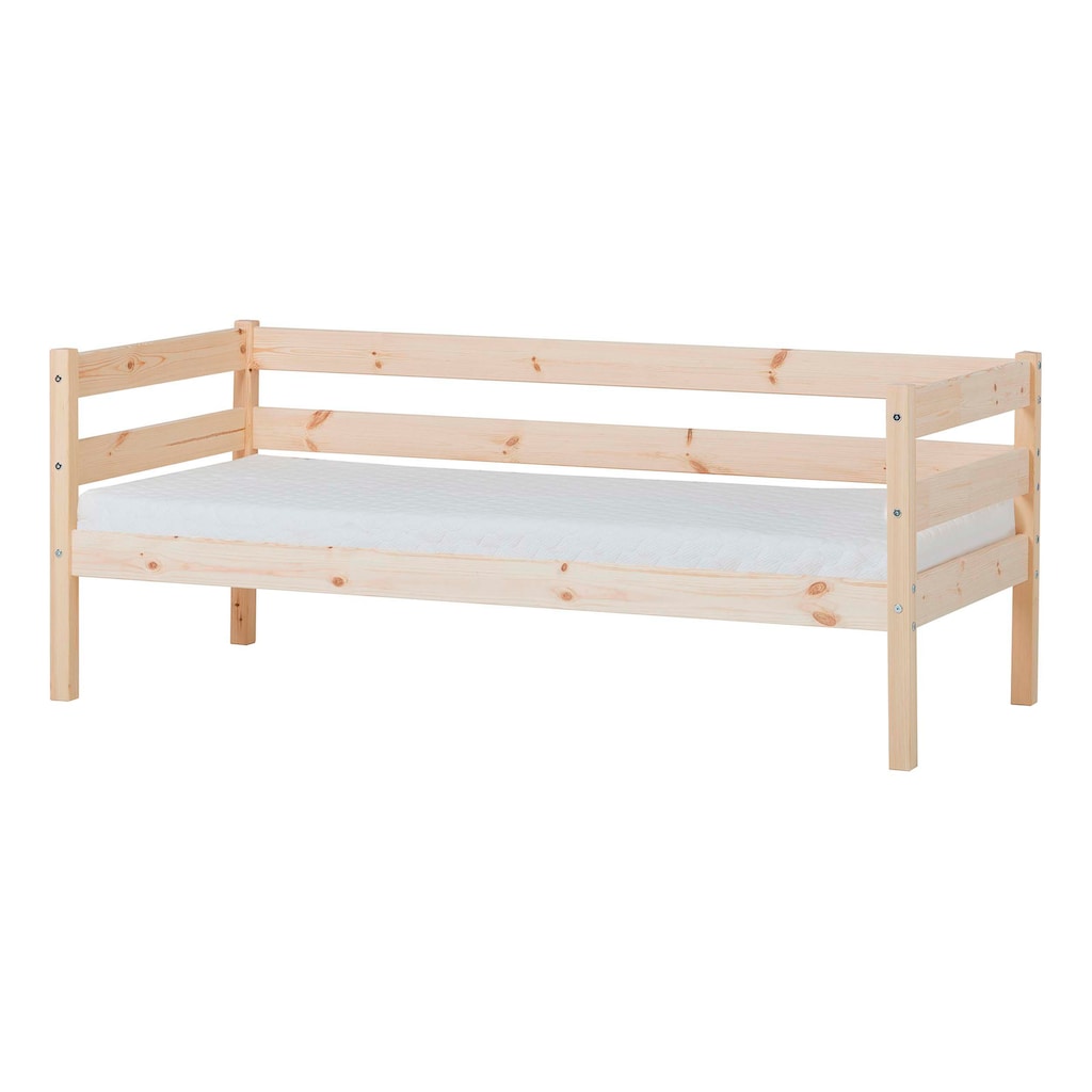 Hoppekids Einzelbett »ECO Comfort«, (Set), mit Rollrost in 8 Farben, wahlweise mit Matratze und Absturzsicherung