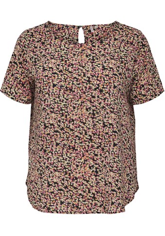 ONLY CARMAKOMA Shirtbluse »CARVICA«, mit Rundhalsaussschnitt kaufen