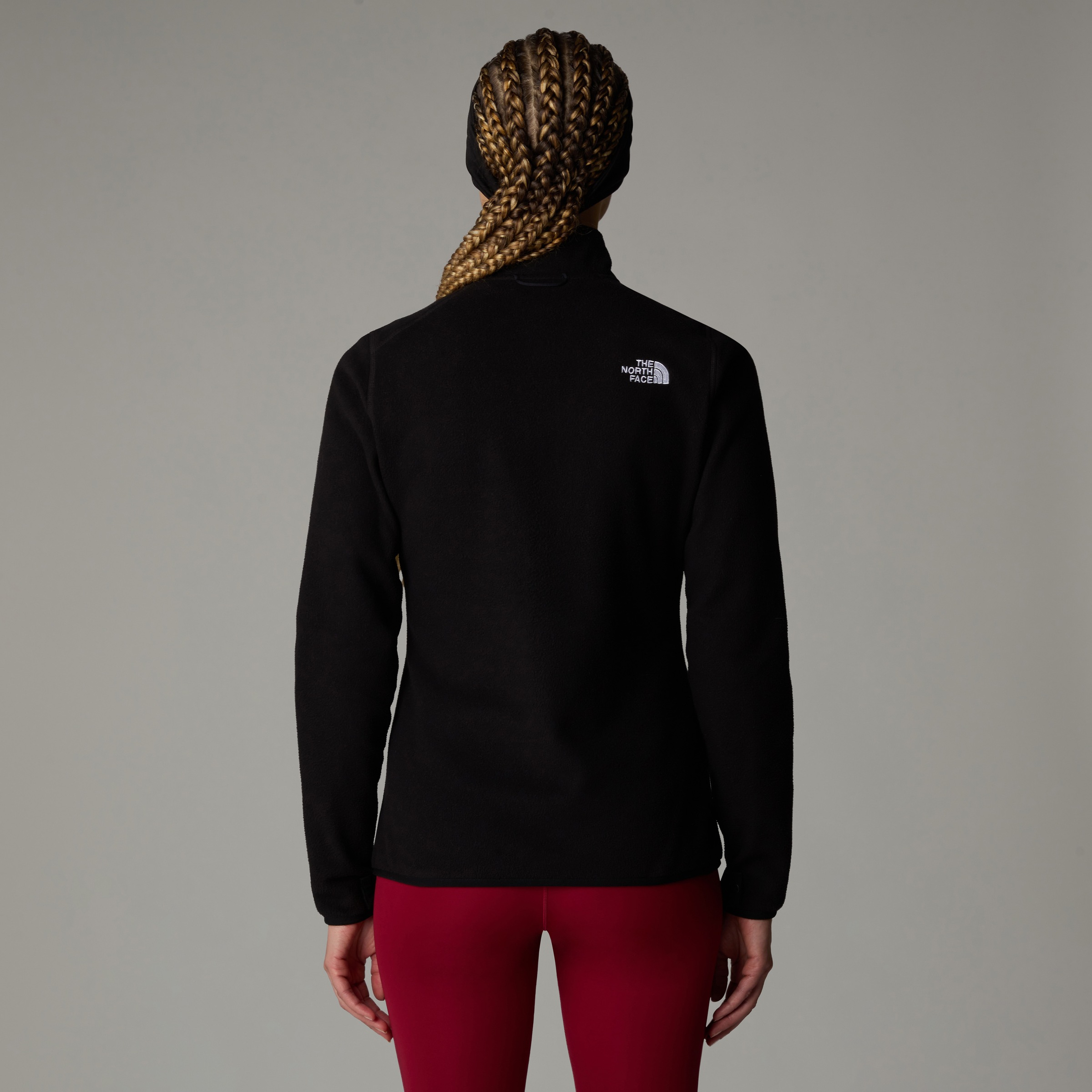 The North Face Fleecejacke »W 100 GLACIER FZ - EU«, (1 St.), mit Logostickerei