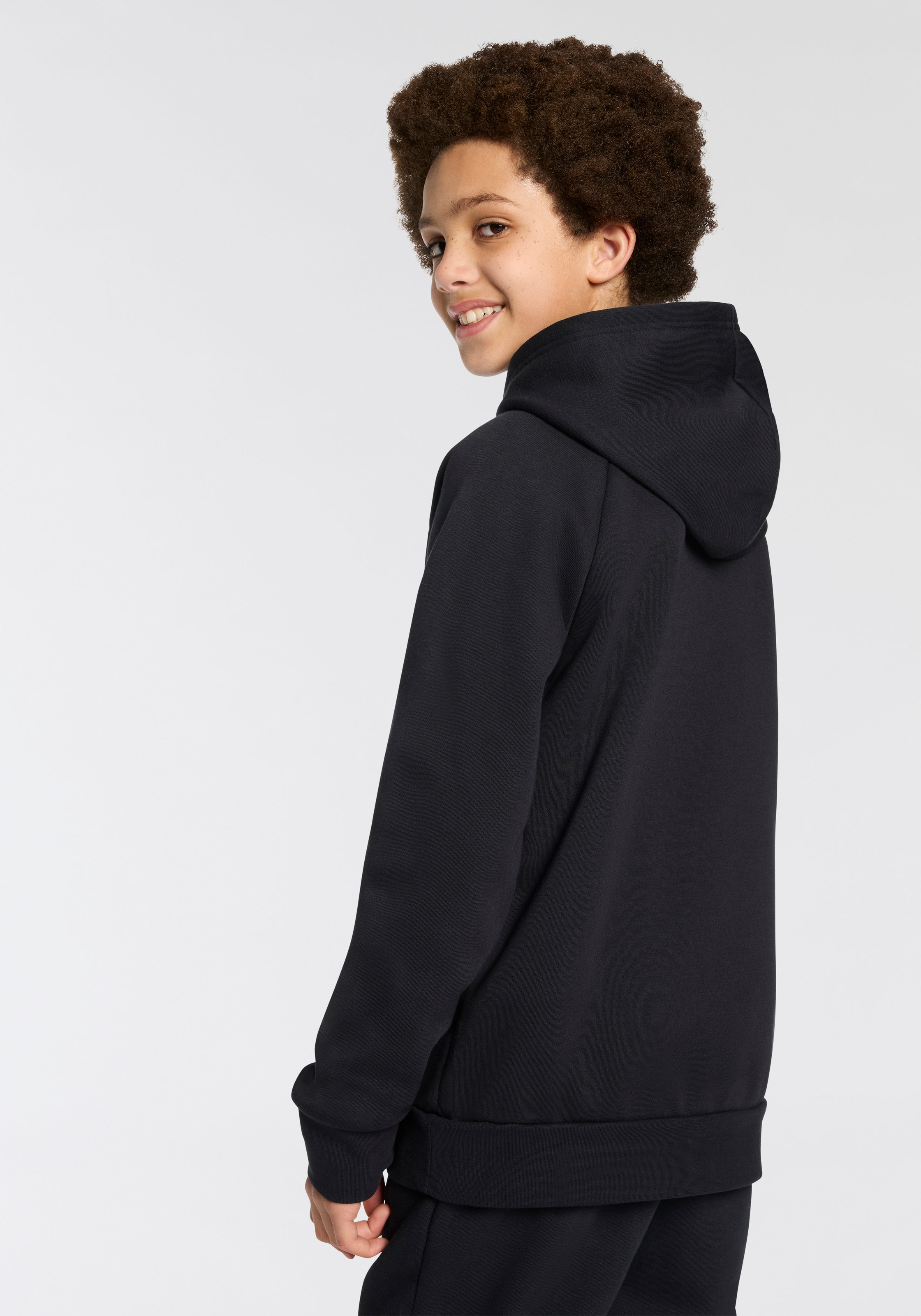 Under Armour® Kapuzensweatshirt »Rival«, mit Bündchen am Rumpfabschluss, hoch geschlossener Ausschnitt
