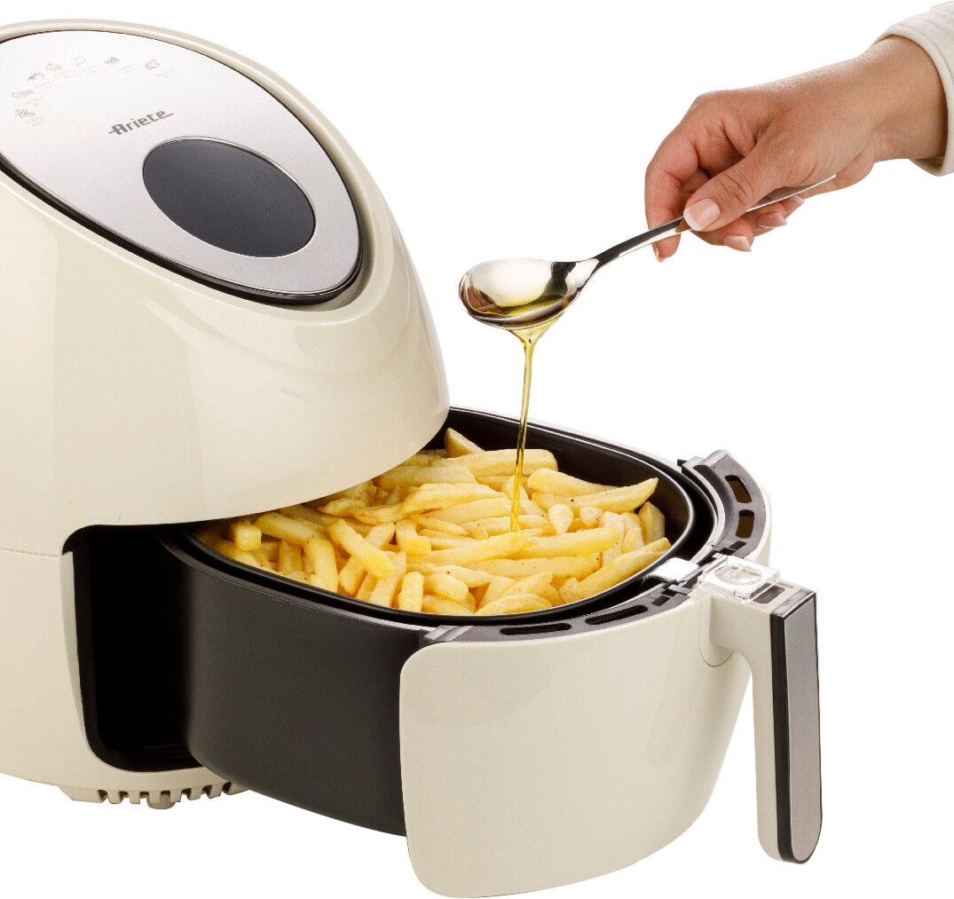 Ariete Heißluftfritteuse »4618CR Airy Fryer XXL crème«, 1800 W