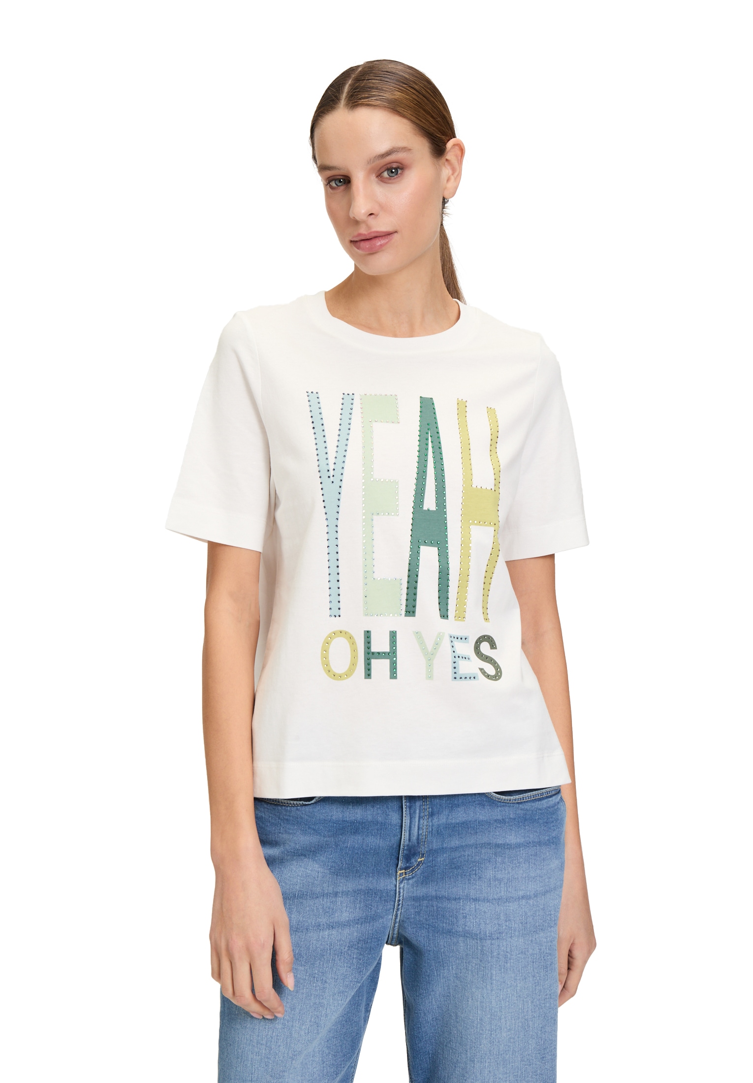 Cartoon T-Shirt »Printshirt mit Rundhalsausschnitt«