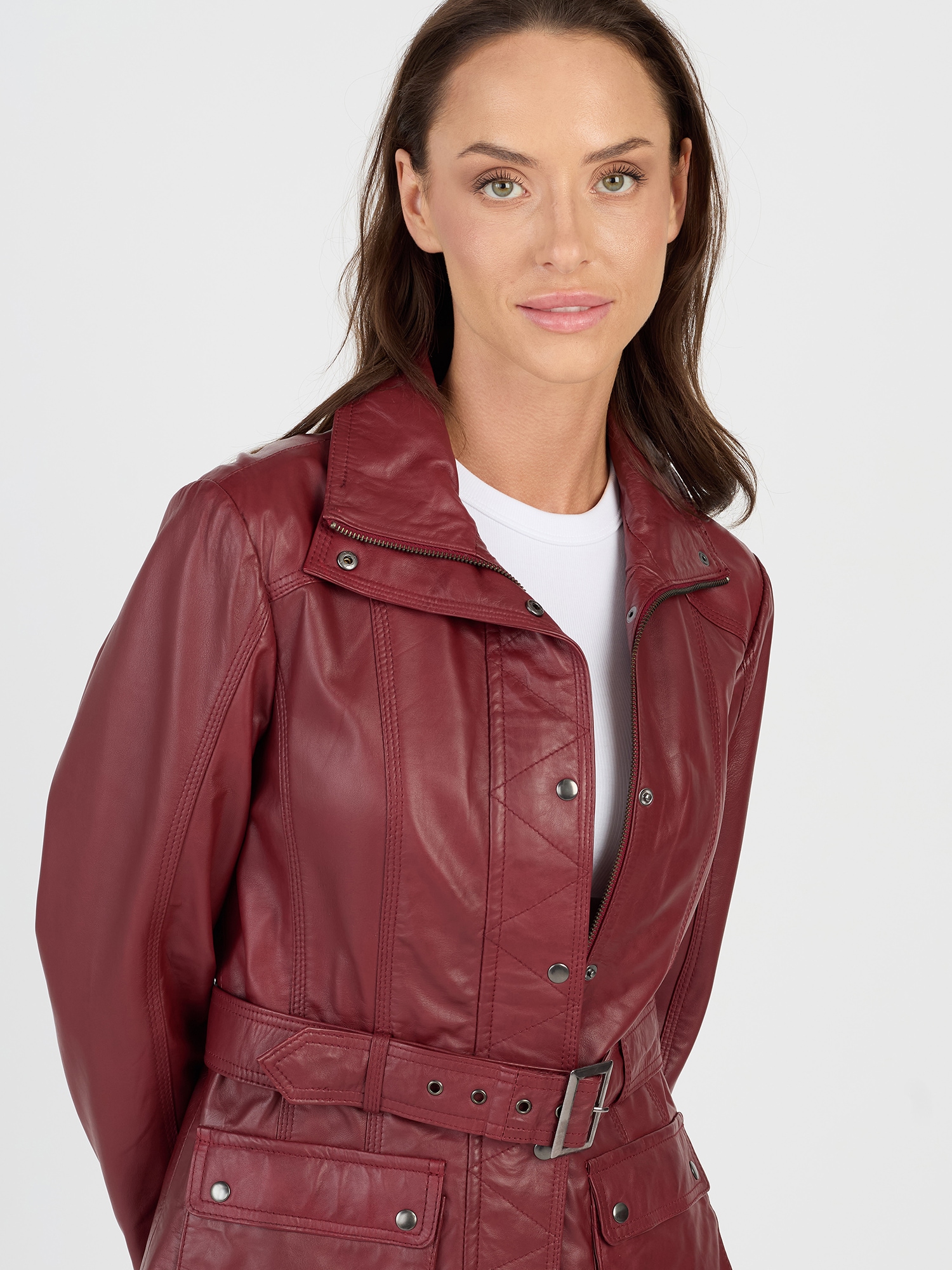 JCC Bikerjacke »Lederjacke R6382«