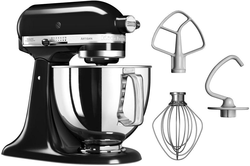 KitchenAid Küchenmaschine »5KSM125EOB ONYX BLACK«