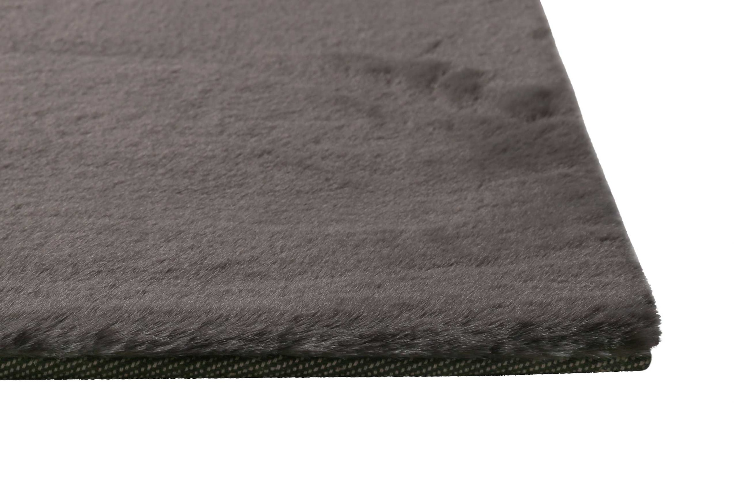 Wecon home Basics Teppich »Anna« quadratisch 25 mm Höhe Hochflorteppich, getuftet, modern, einfarbig, flauschig, Wohnzimmer